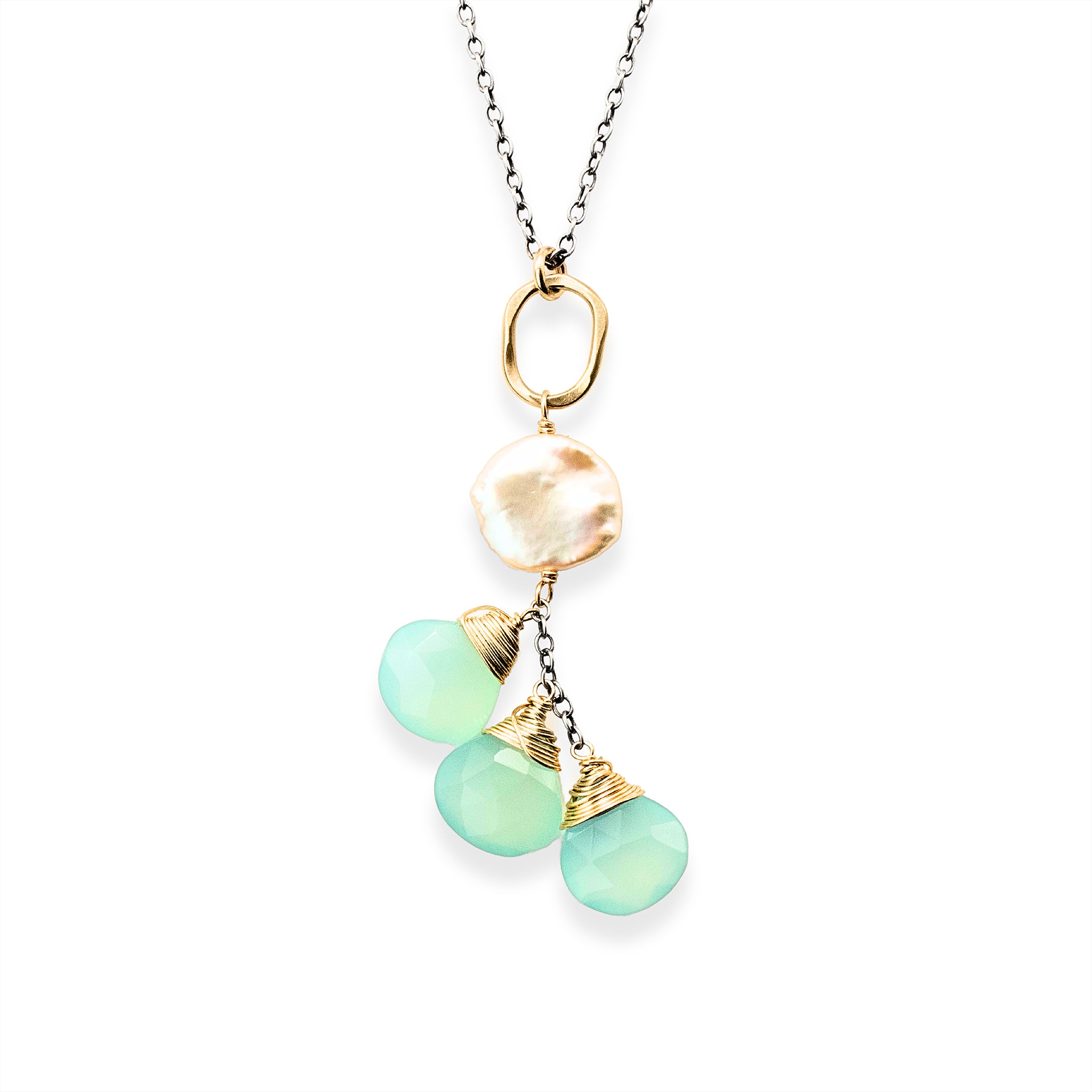 Aqua Chalcedony | J+I Jewelry
