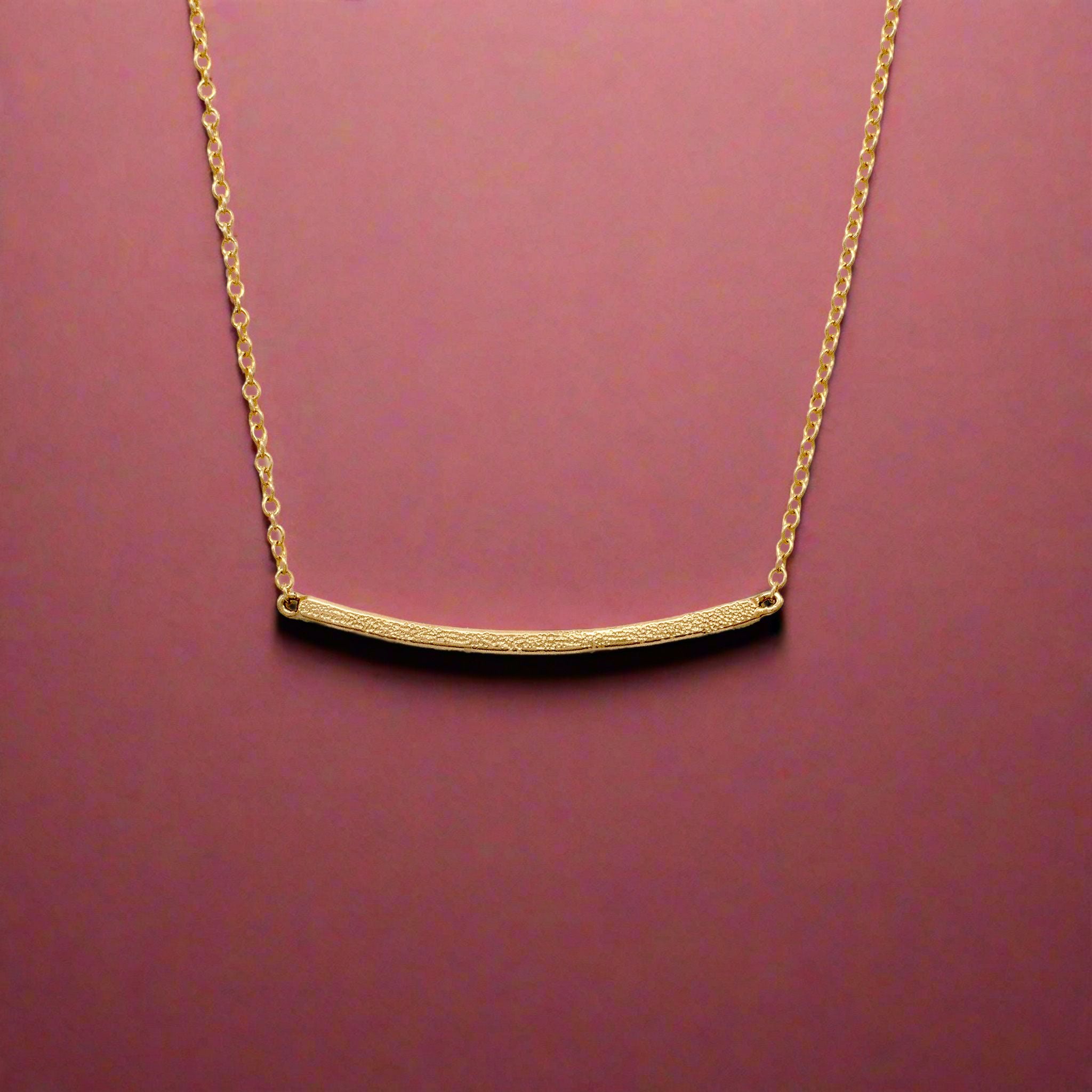 Aurum Bar Necklace
