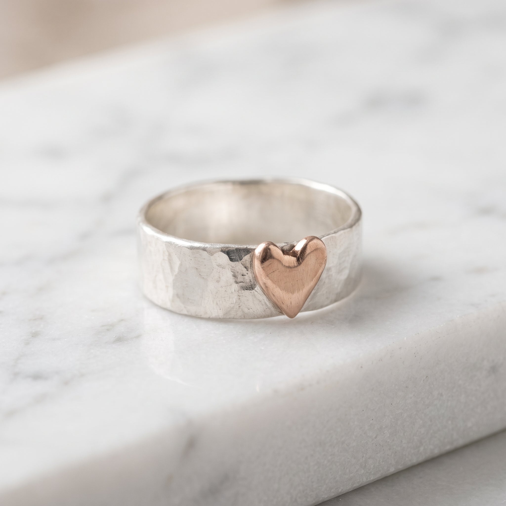 Heart Band Ring