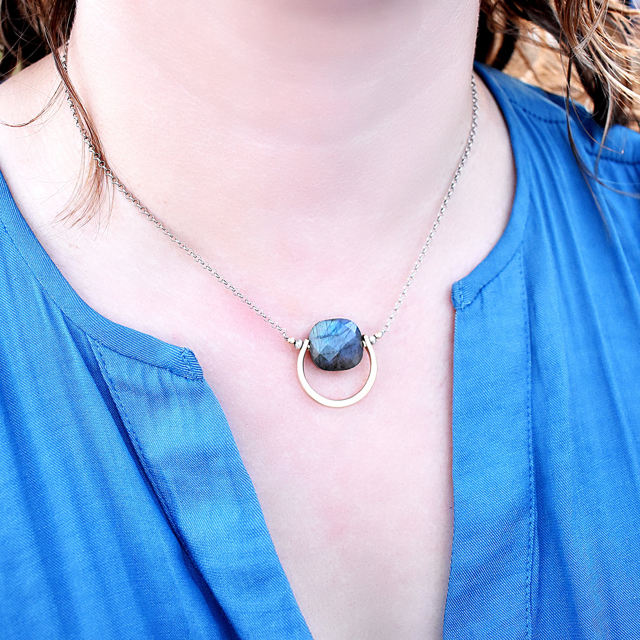 Lumiere Labradorite Necklace