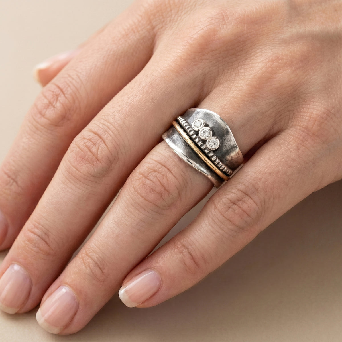Opulent Flare Ring