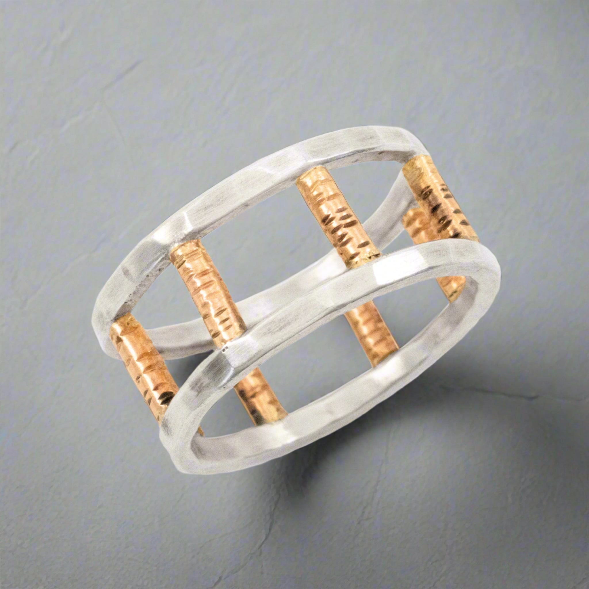 Architectural Bridge Ring - Rings