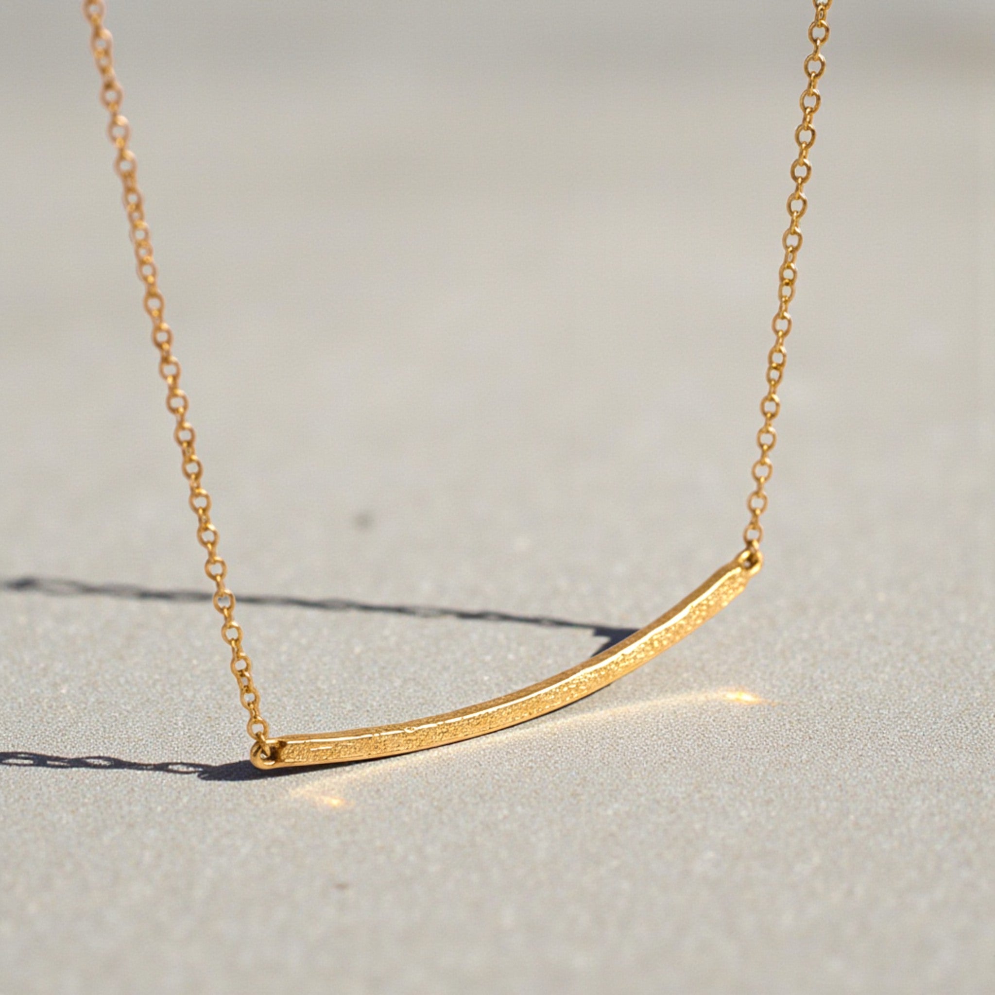 Aurum Bar Necklace - Necklaces