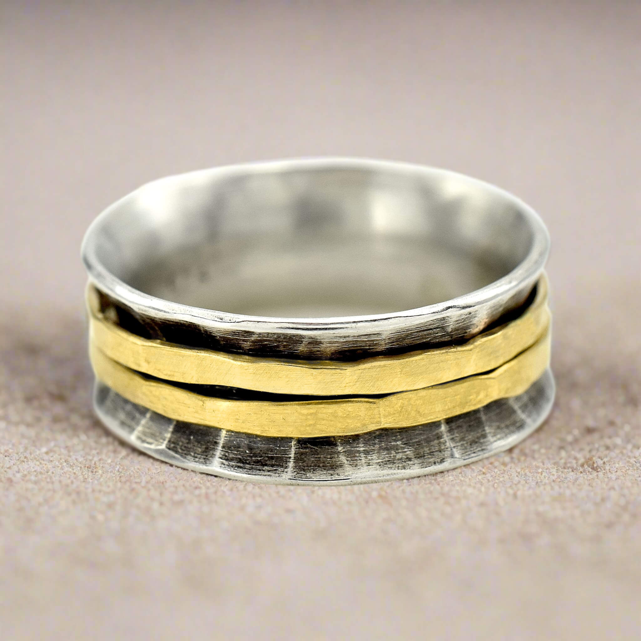Aurum Tempest Spinner Ring - Rings