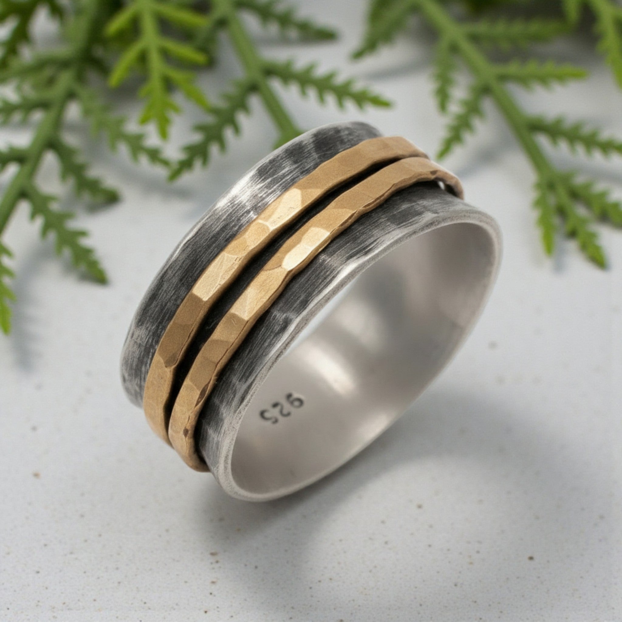 Aurum Tempest Spinner Ring - Rings