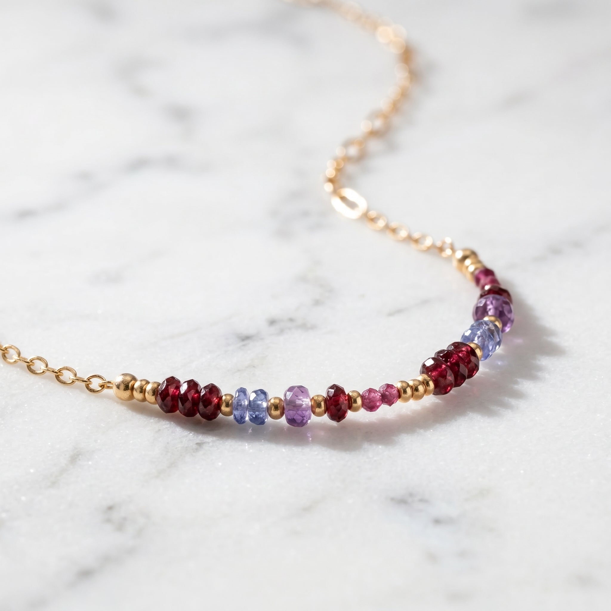 Crimson Necklace - Necklaces