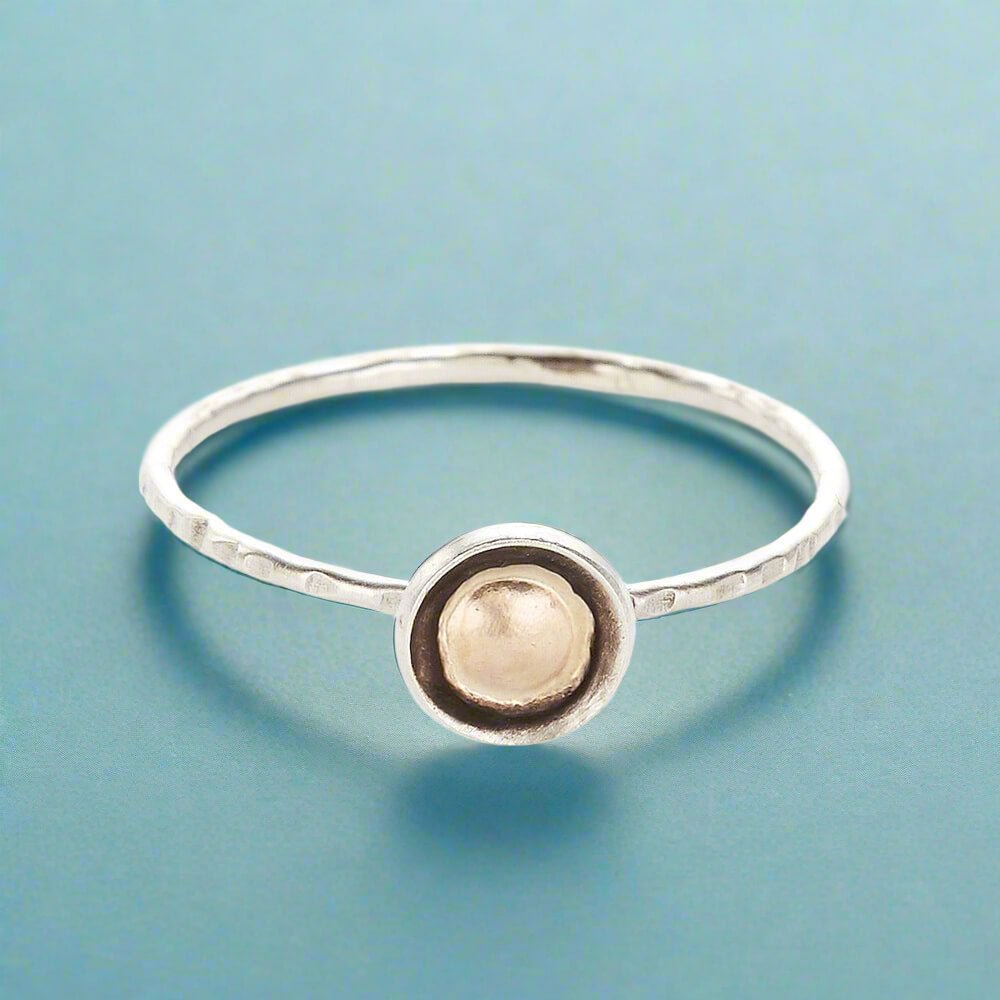 Cup of Gold Stacker Ring - Rings