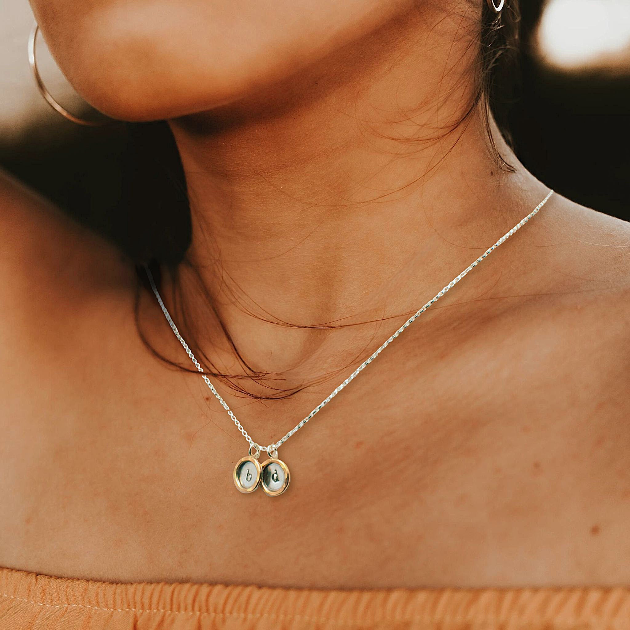 Custom Initials Necklace -