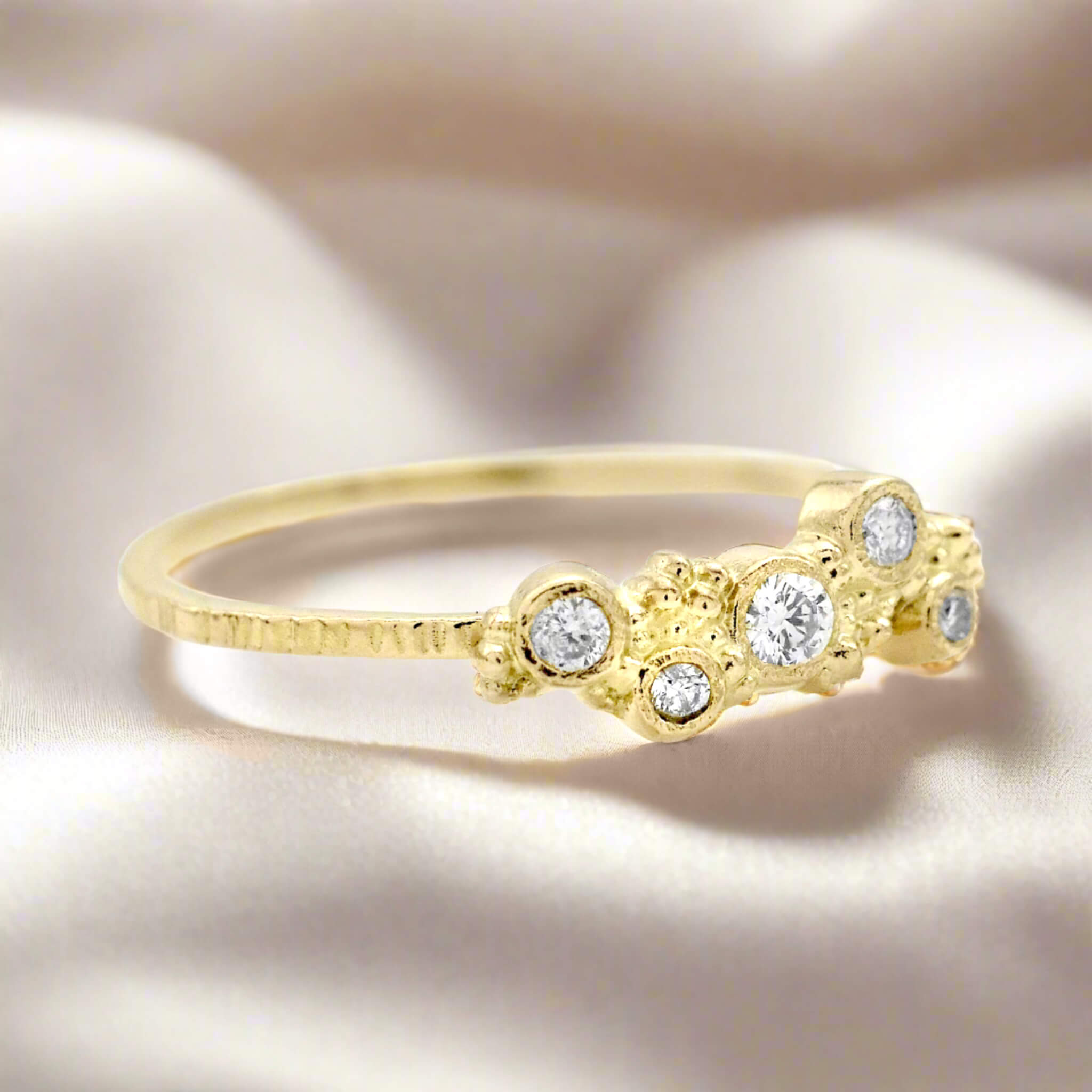 Diamond Cluster Ring - Rings