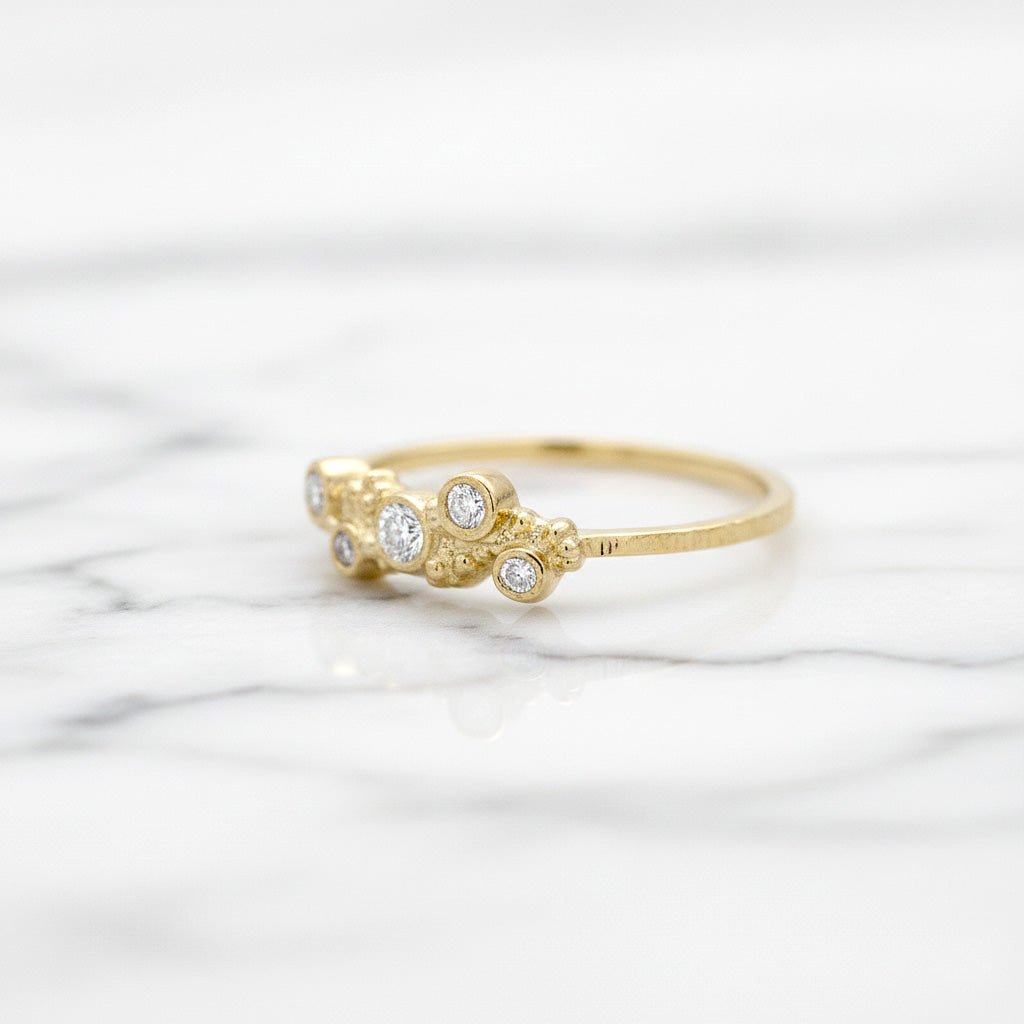 Diamond Cluster Ring - Rings