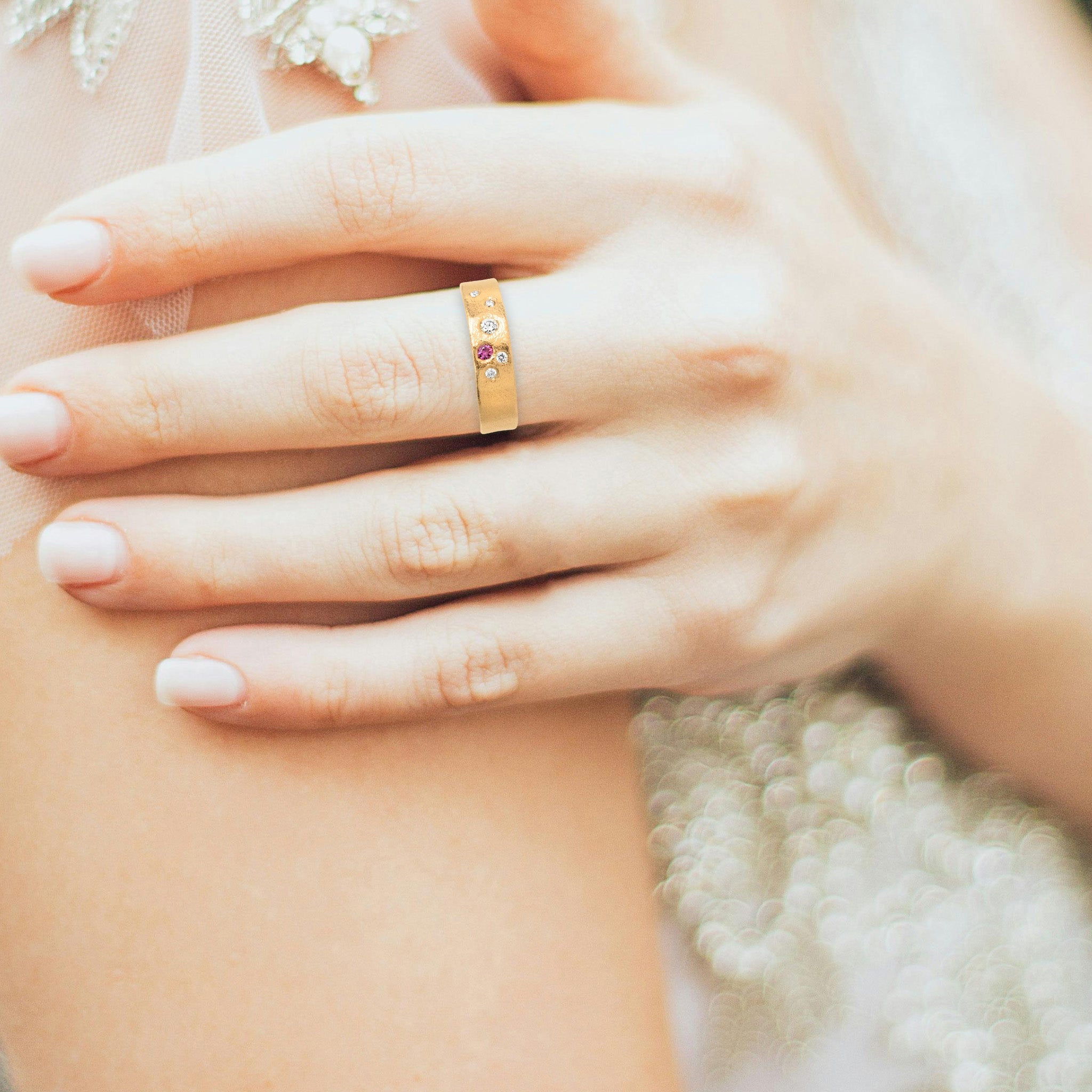 Diamond Galaxy Ring - Rings