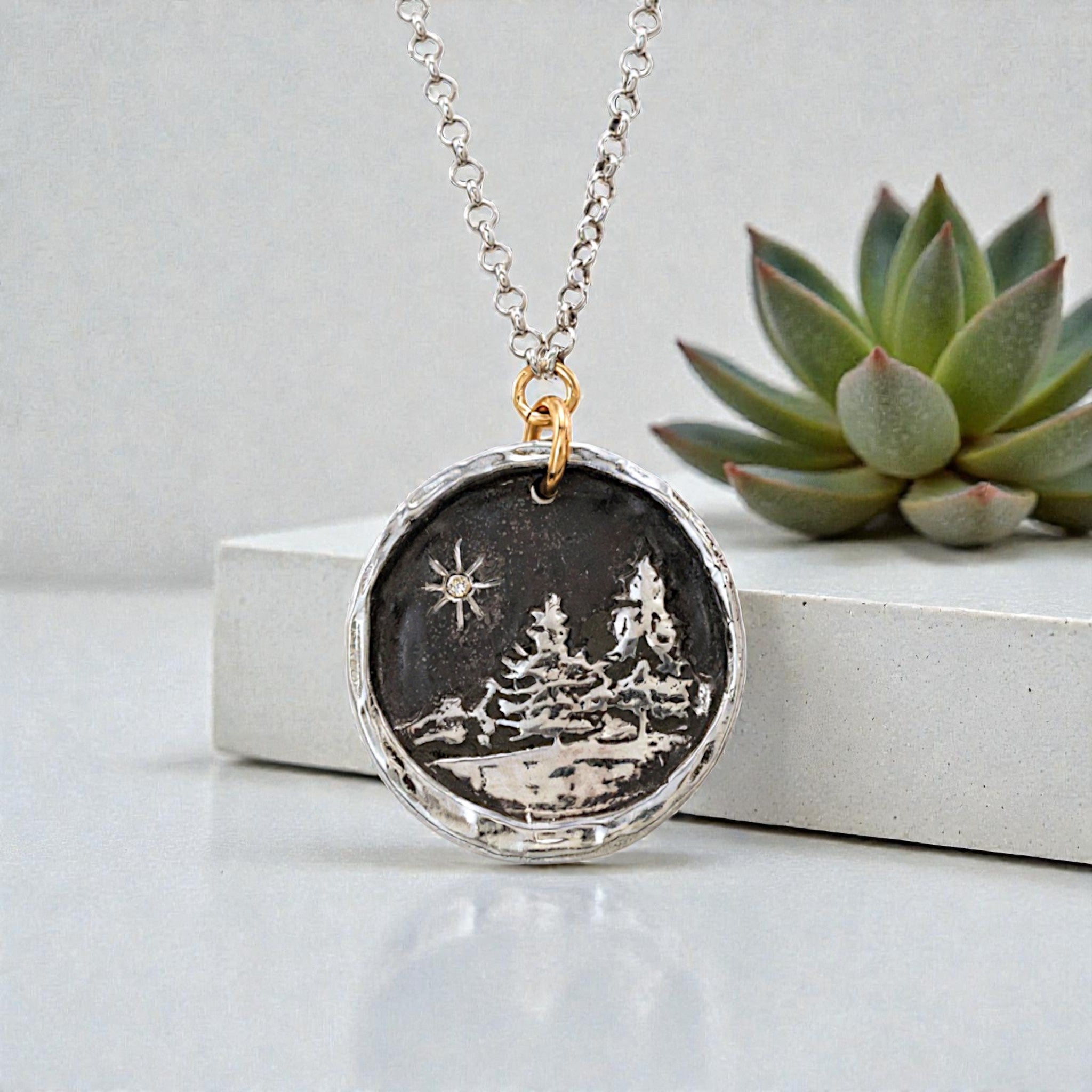 Diamond Sky Necklace - Necklaces