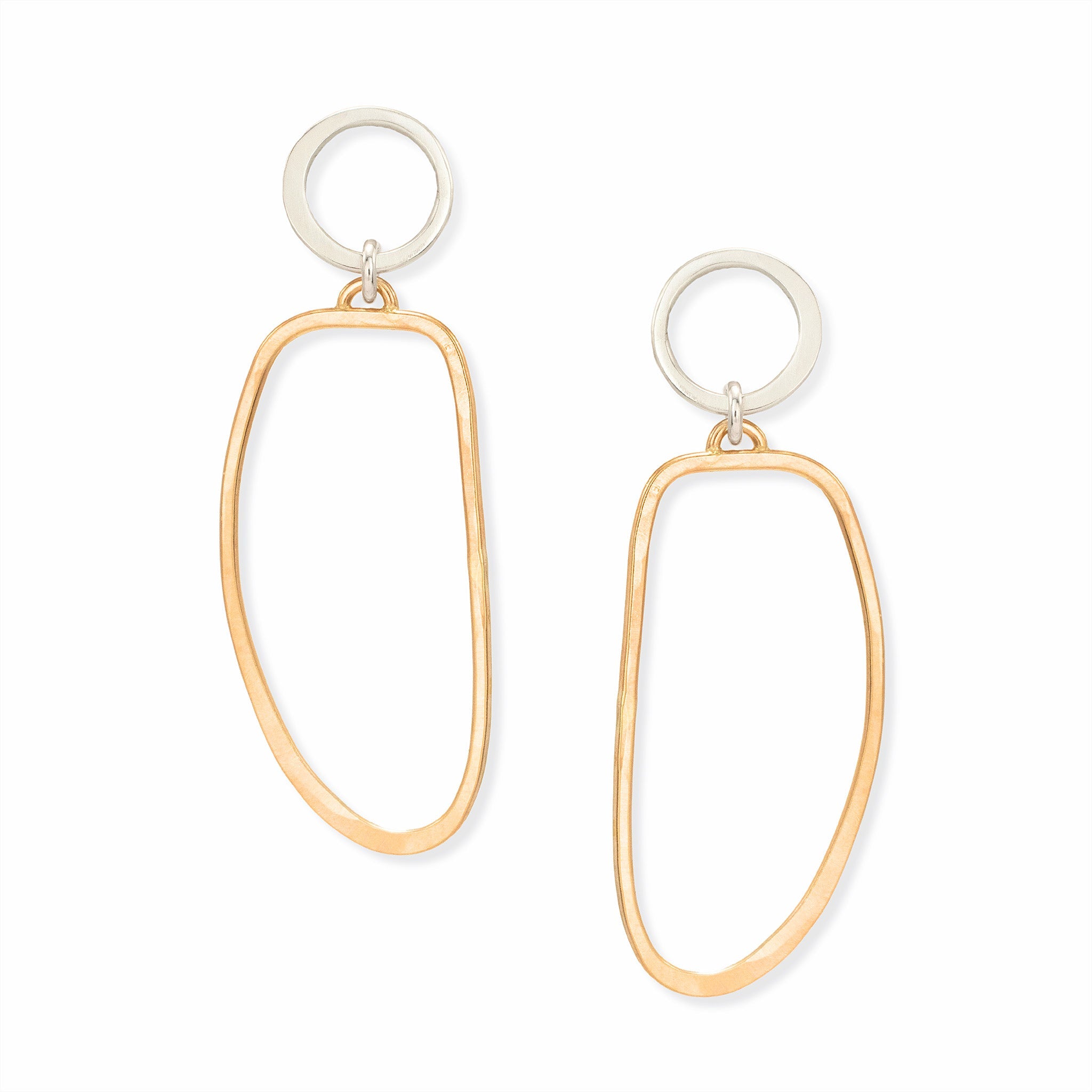 Duo Metal Earring - Earrings