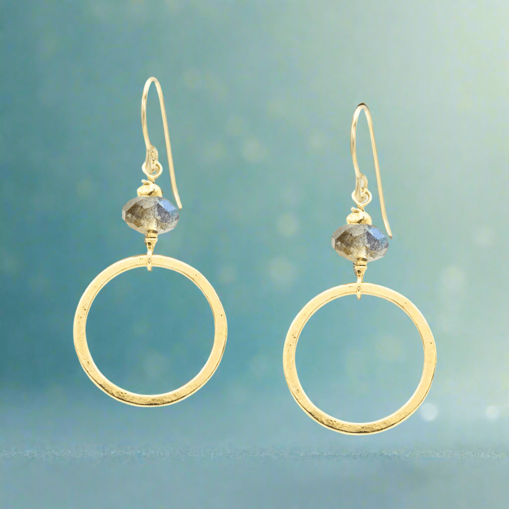 Ethereal Hoop Dangle Earring - Earrings