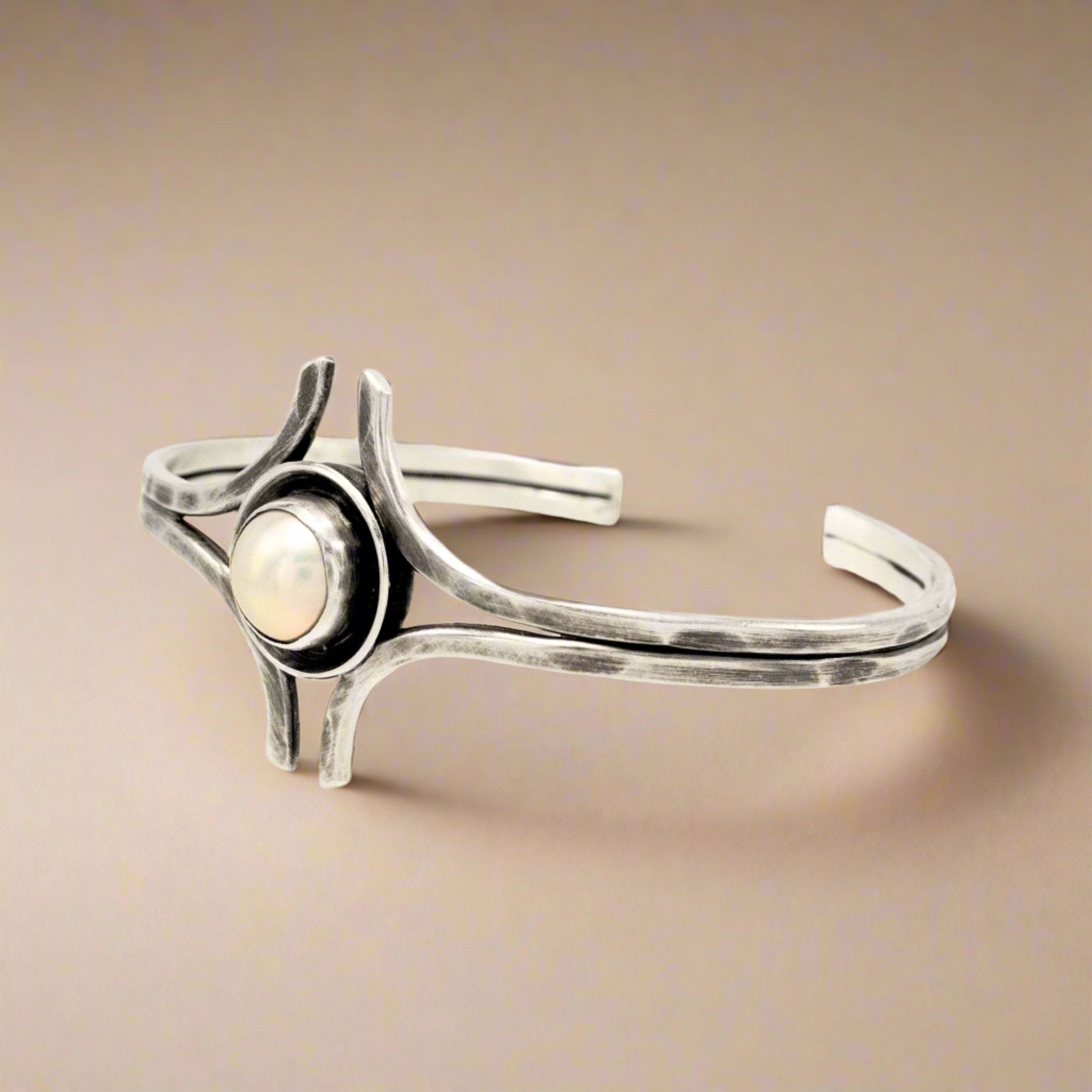 Flared Pearl Bracelet - Bracelets