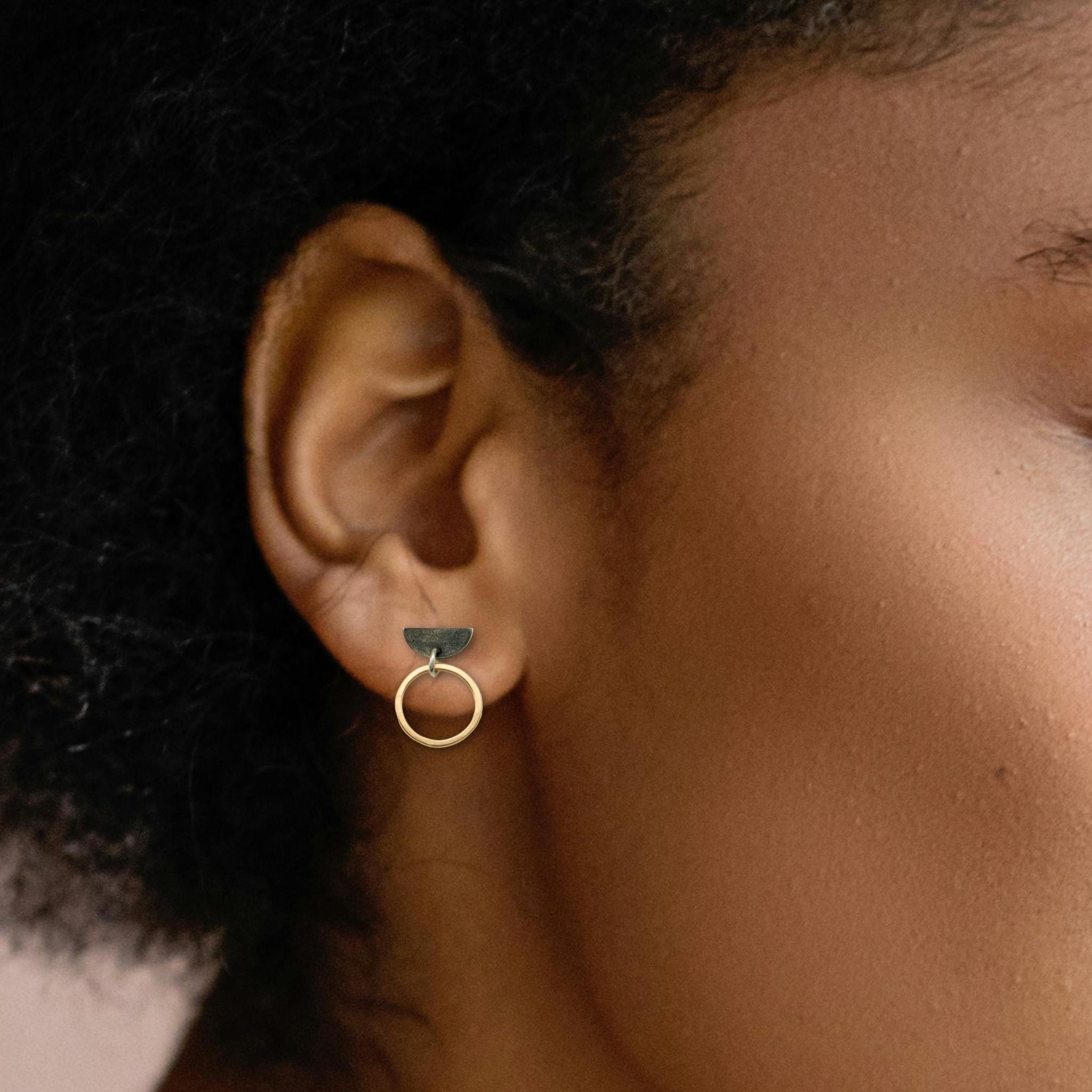 Forge Arc Studs - Earrings