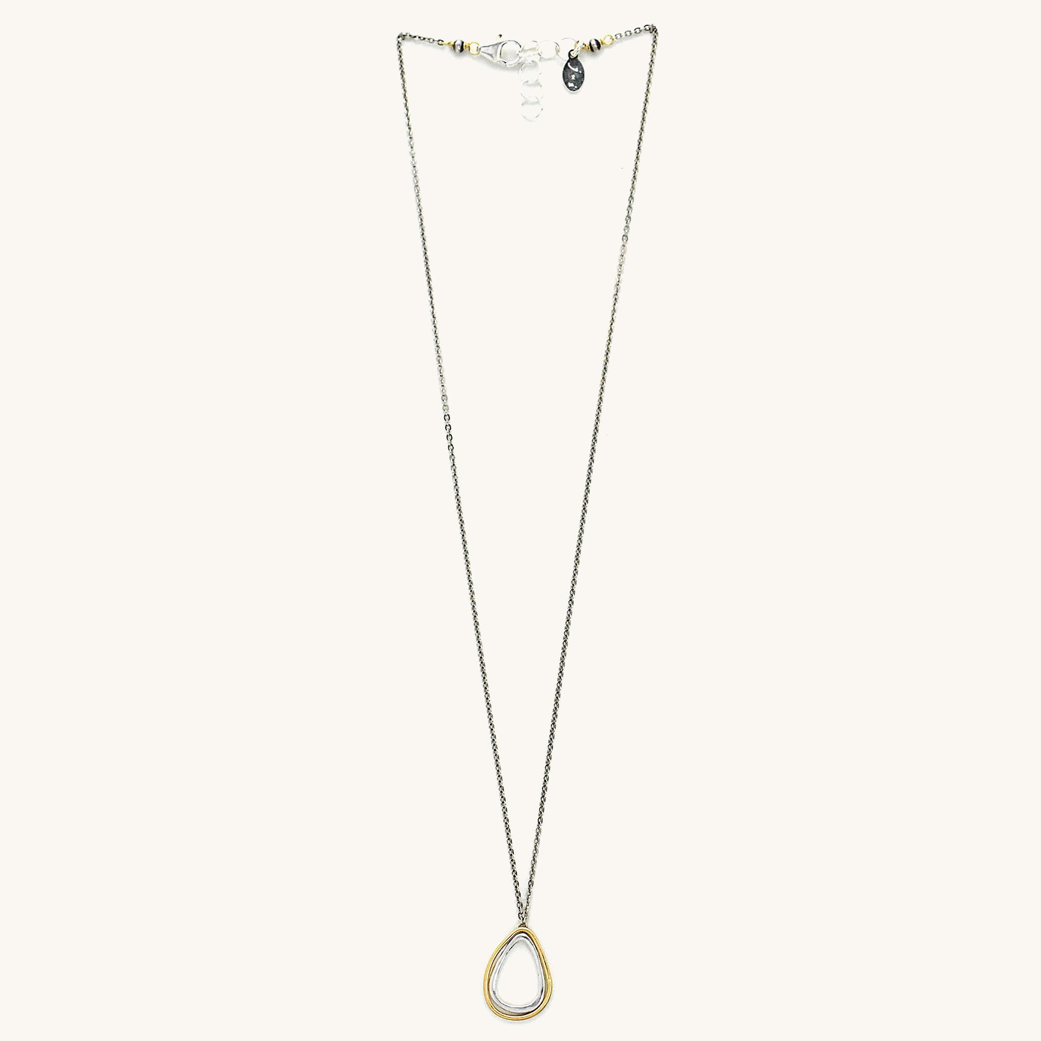 Golden Teardrop Pendant
