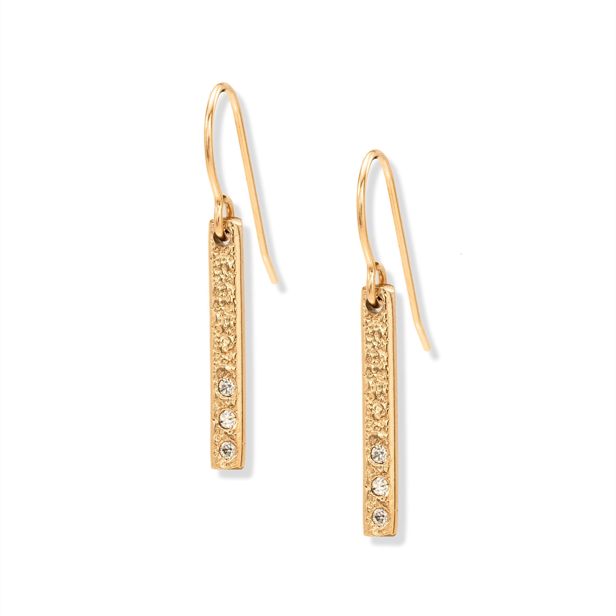 Gilded Light Droplets - Earrings
