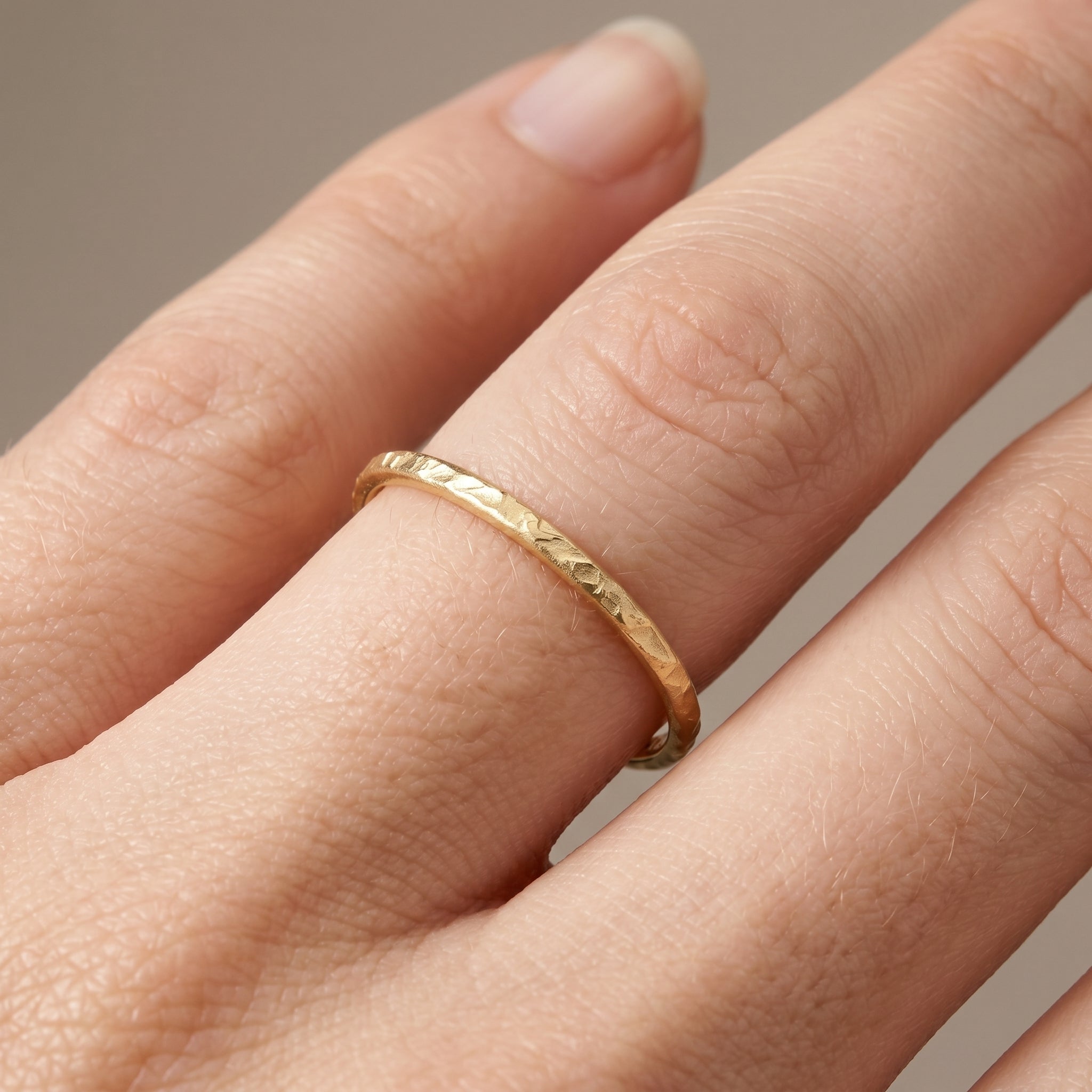 Gilded Textured Stacker