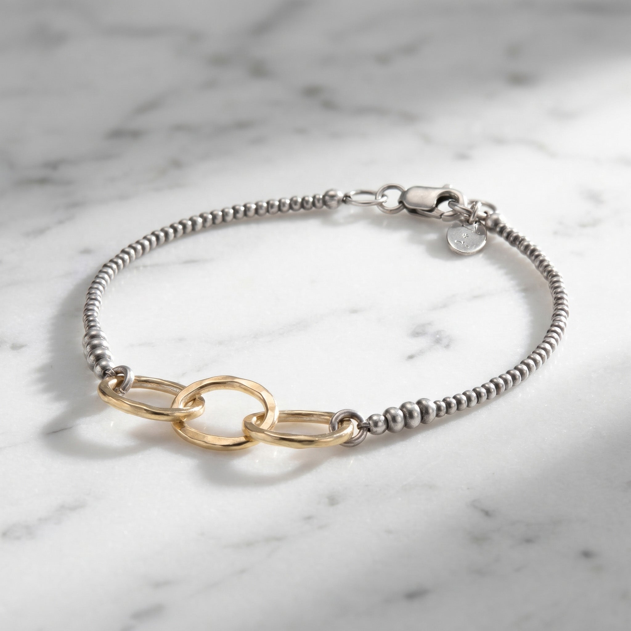 Golden Link Bracelet - Bracelets