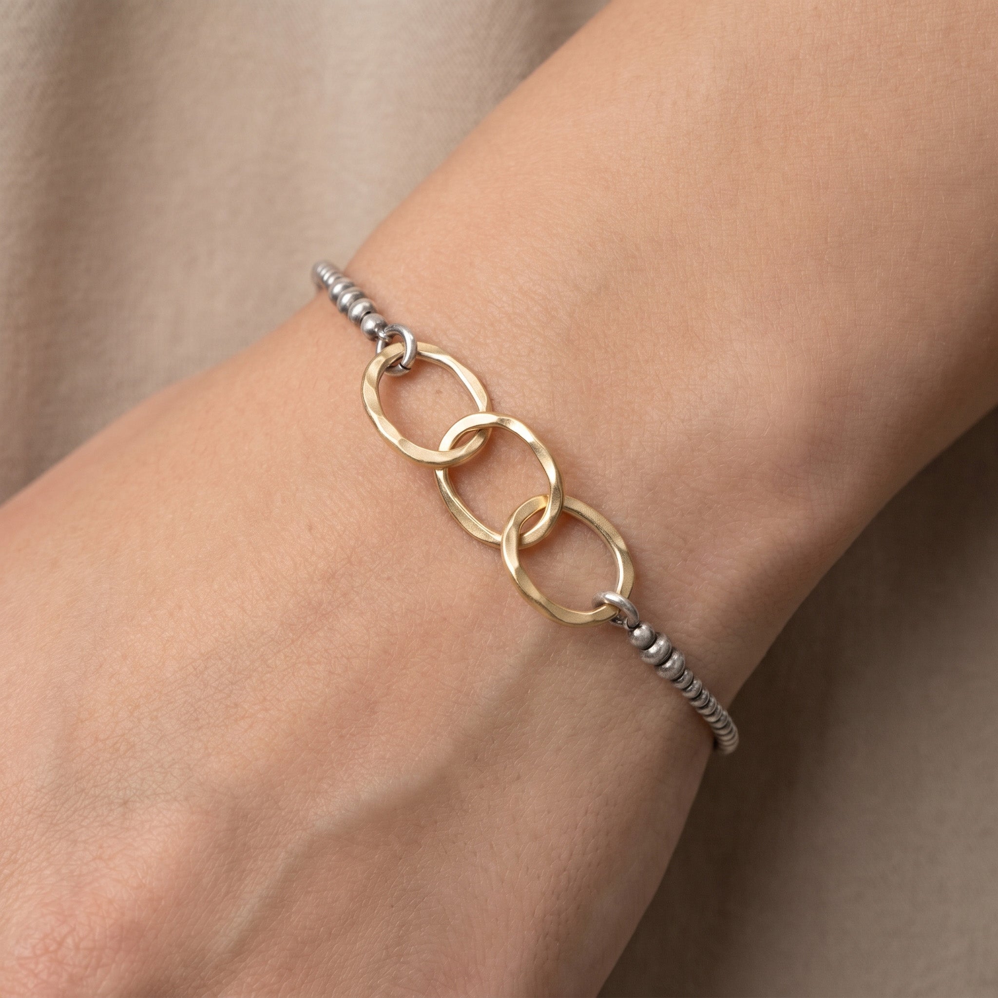 Golden Link Bracelet - Bracelets