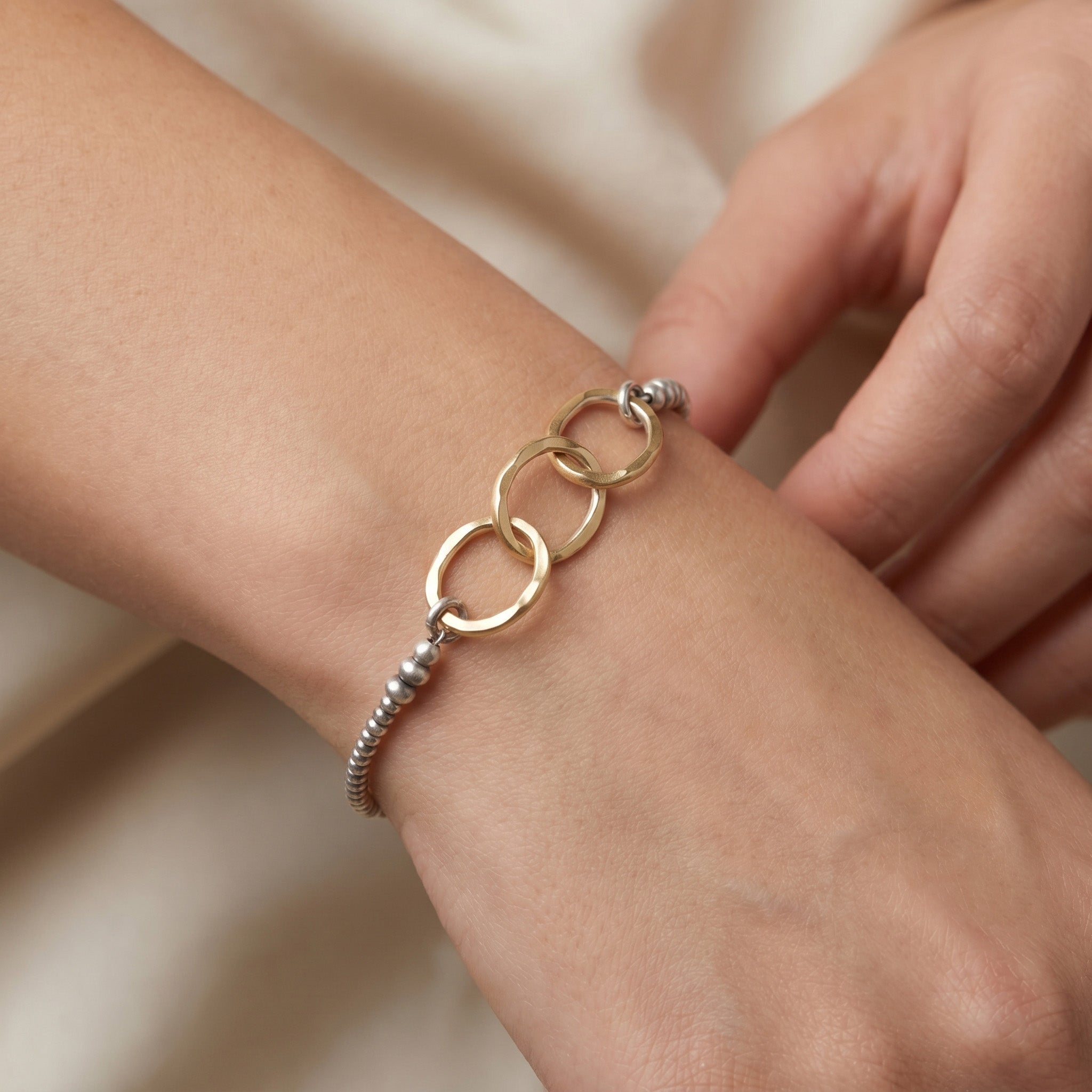 Golden Link Bracelet - Bracelets