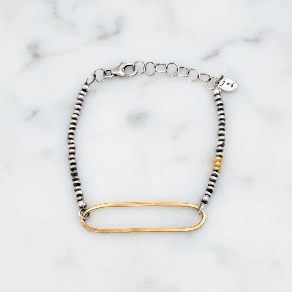 Golden Serenity Bracelet - Bracelets