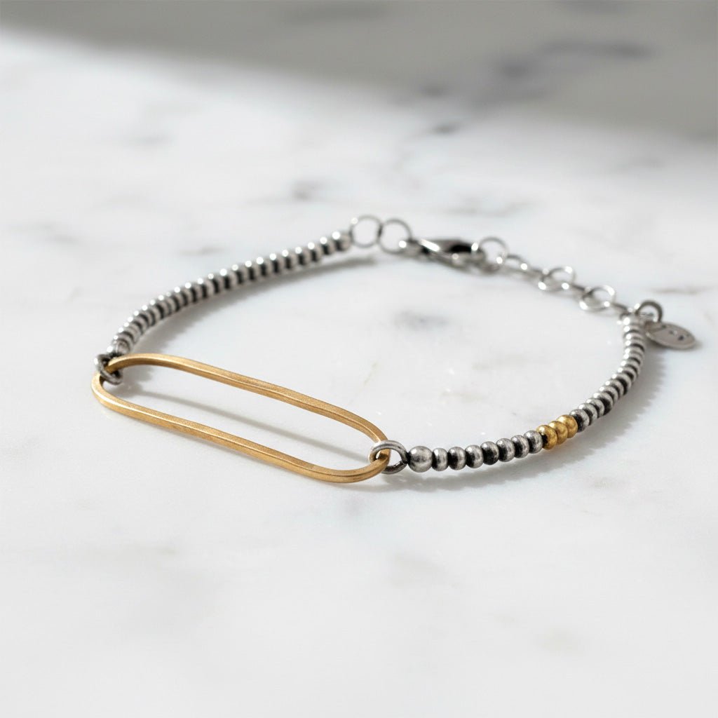 Golden Serenity Bracelet - Bracelets