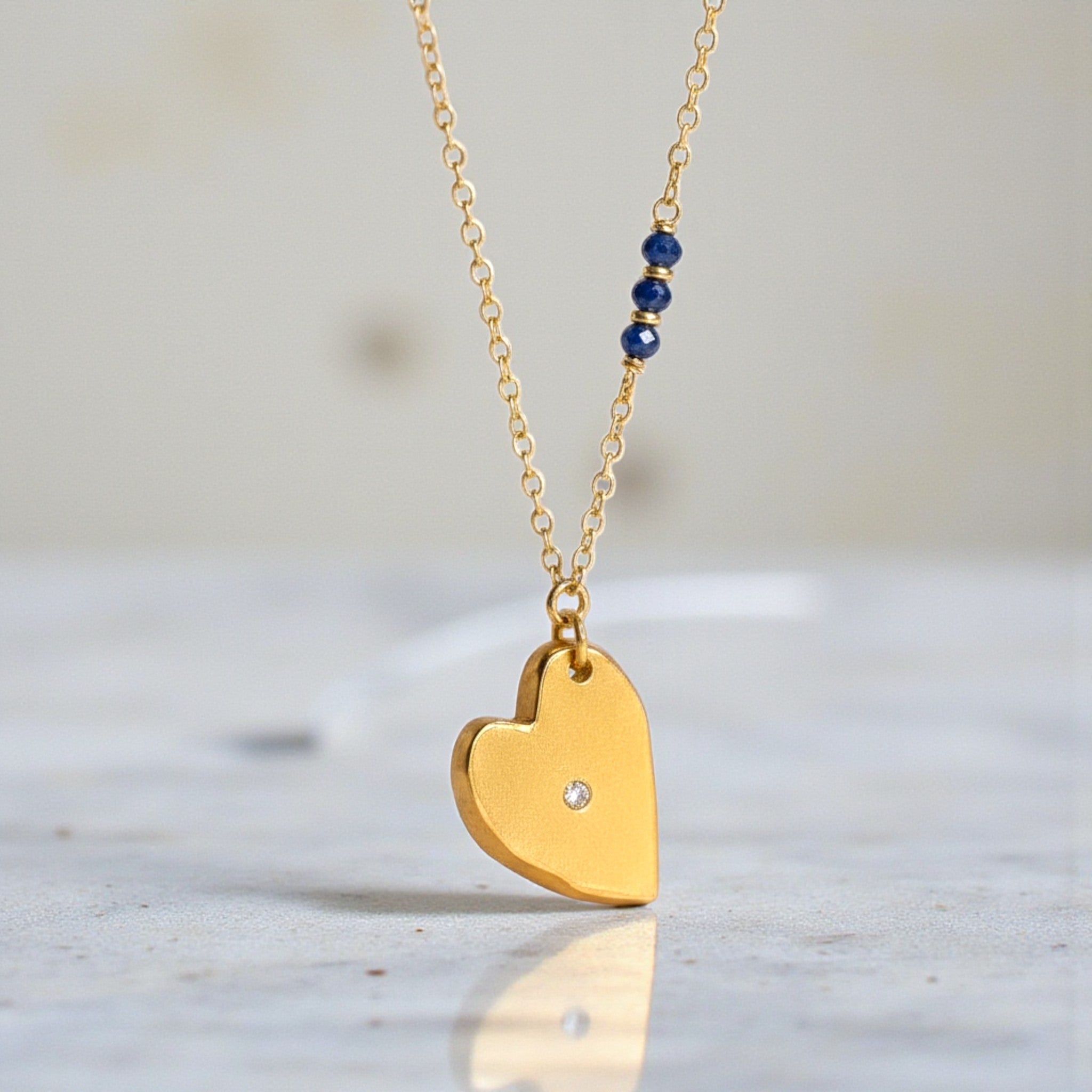 Heart of Gold Necklace - Necklaces