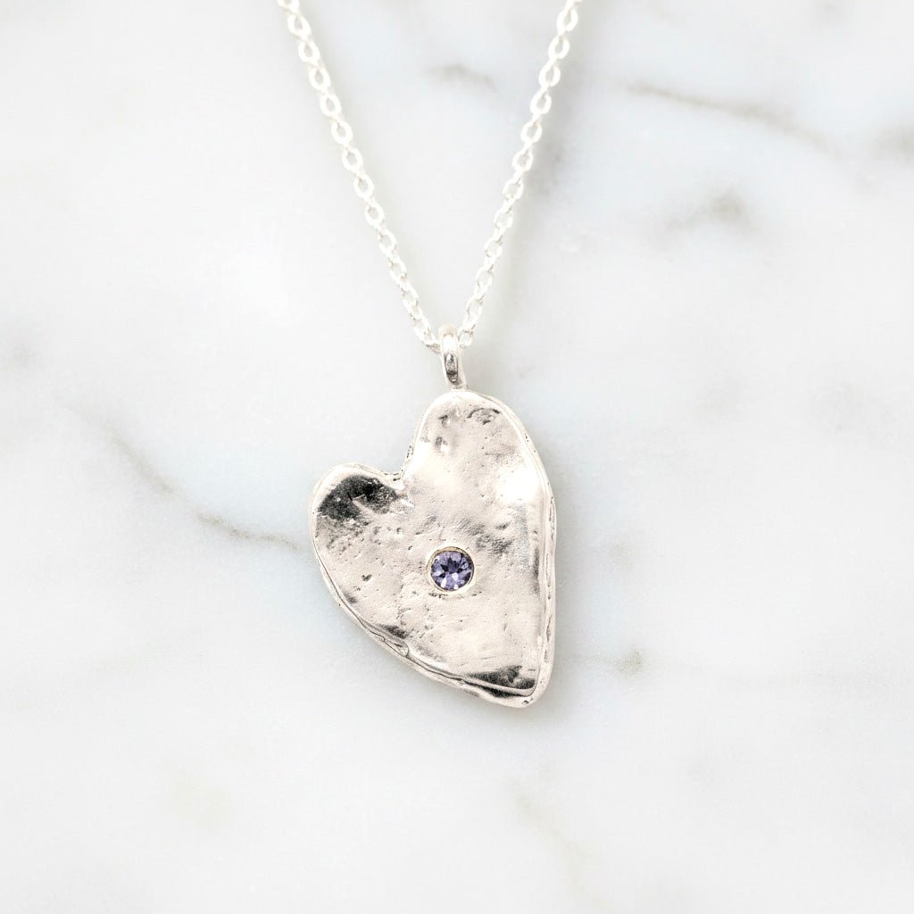 Indigo Dream Heart Necklace - Necklaces
