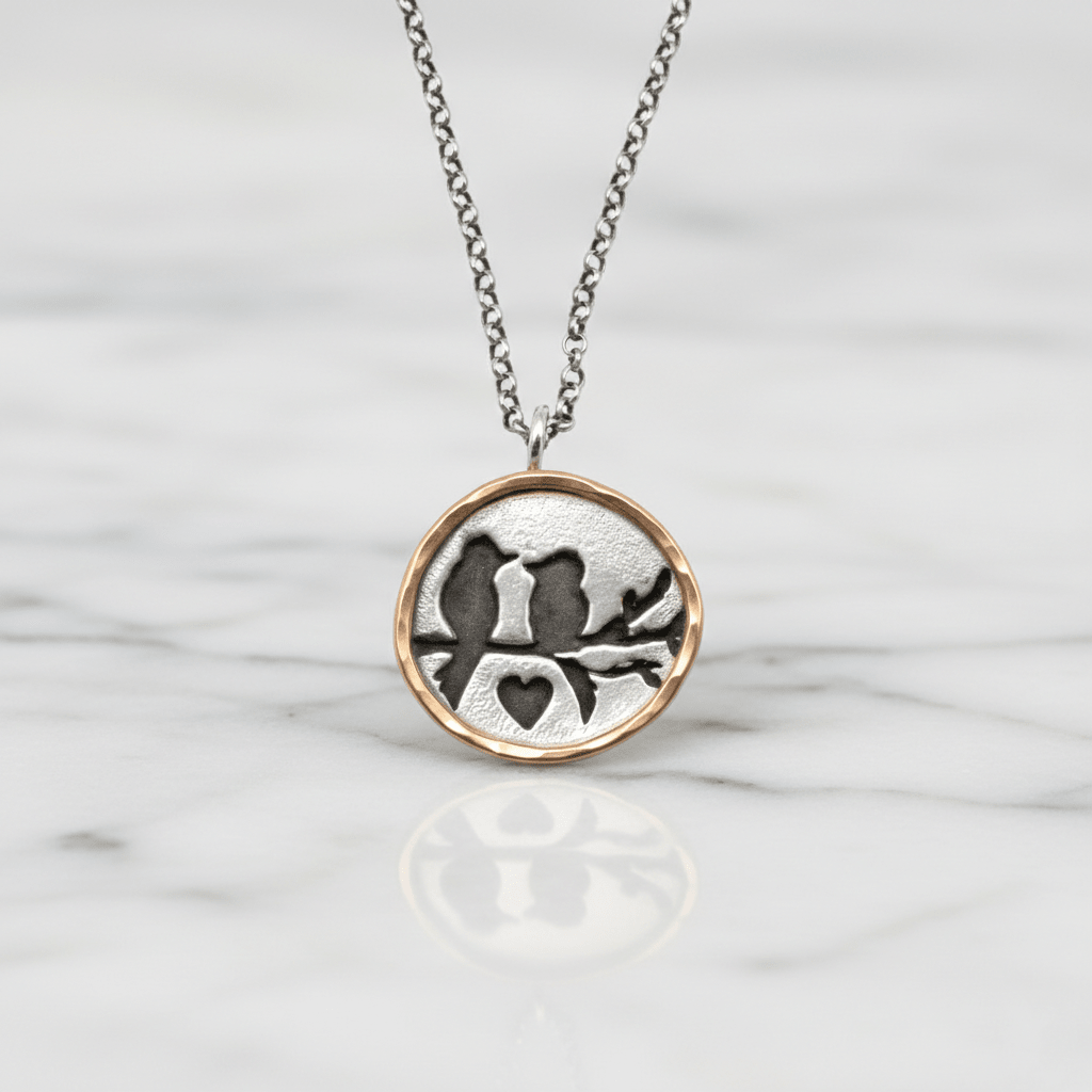 Love Birds Necklace - Necklaces