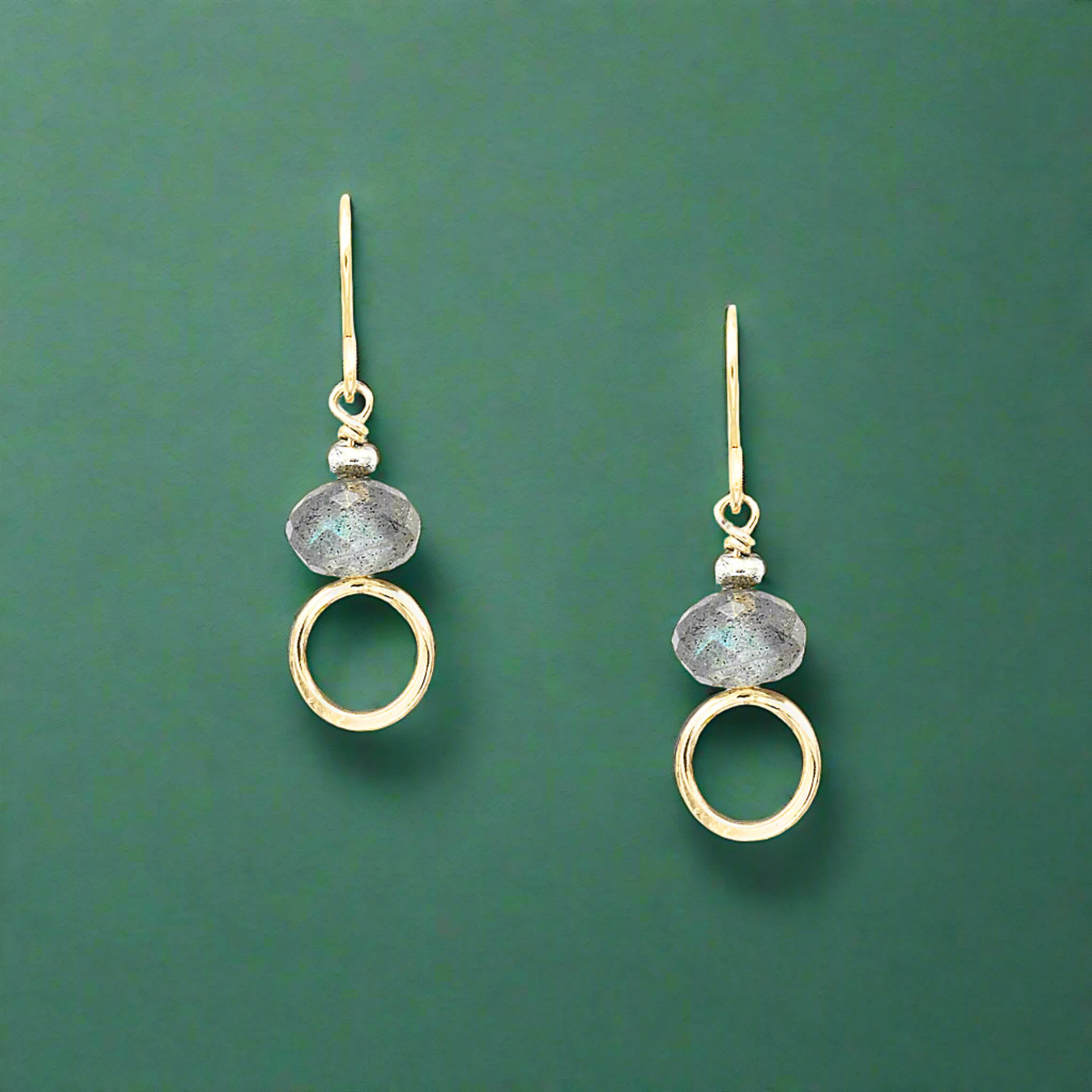 Lumina Golden Earrings - Earrings