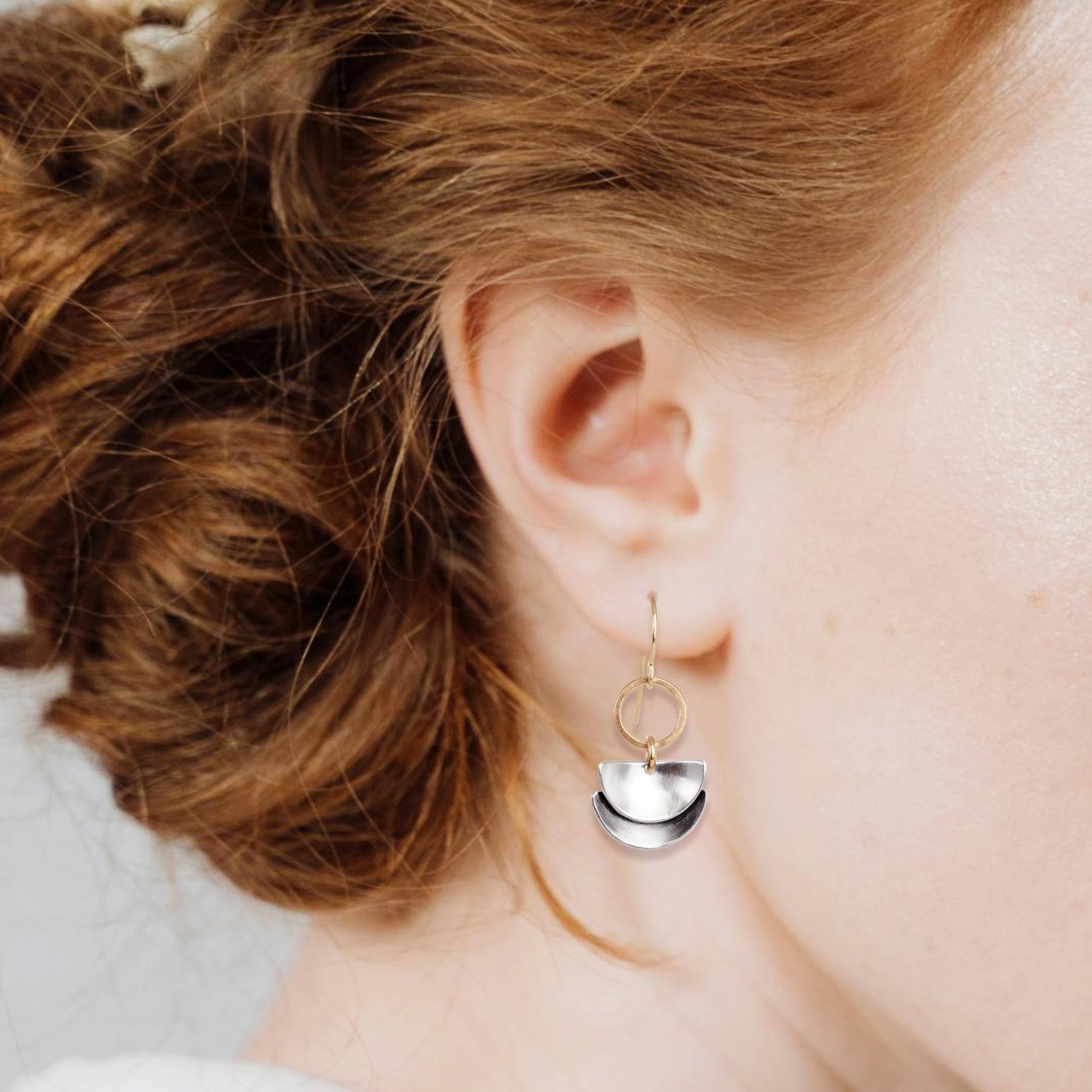 Lunar Serenade Earrings - Earrings