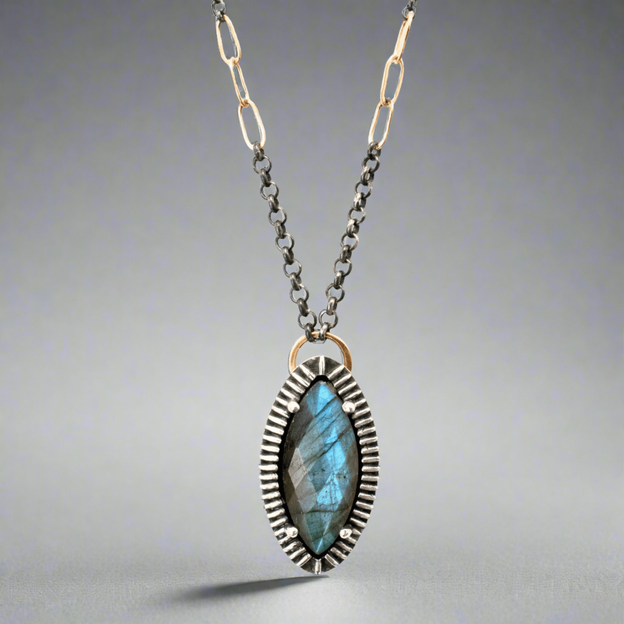 Mystic Reverie Labradorite Pendant - Necklaces