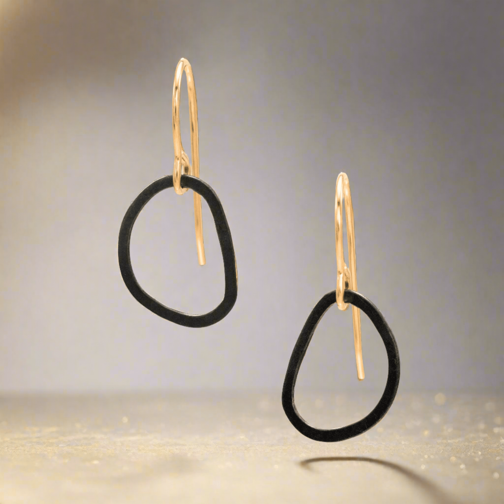 Noir Drop Earring - Earrings
