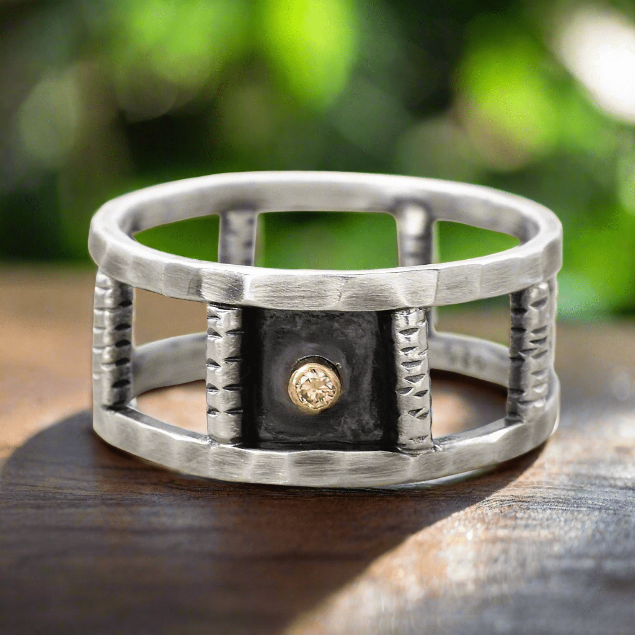 Open Ladder Ring - Rings