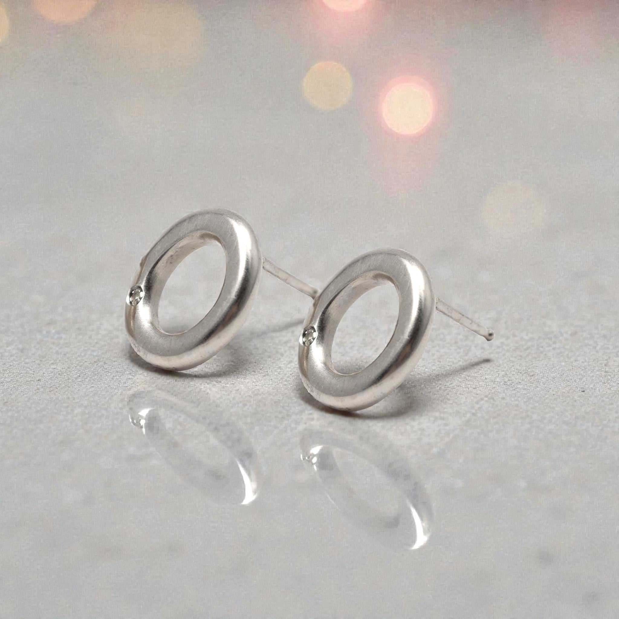 Orbit Diamond Earrings - Earrings