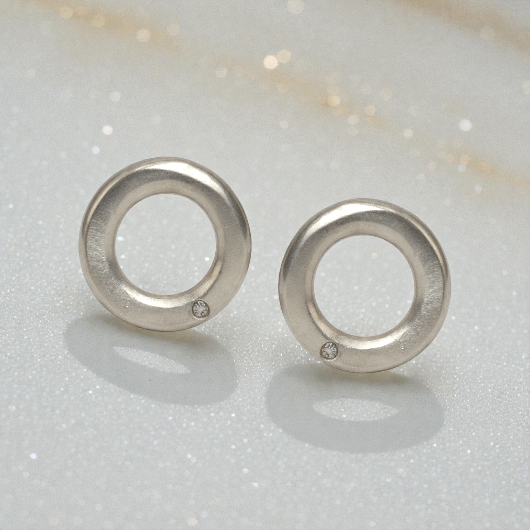 Orbit Diamond Earrings - Earrings