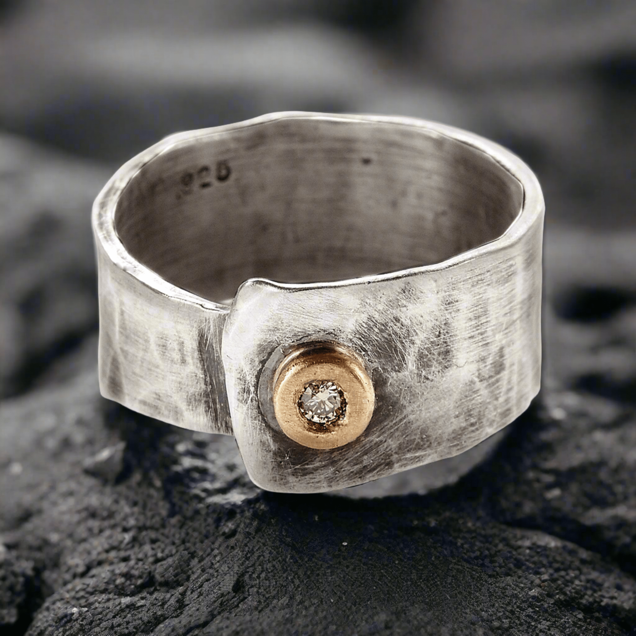 Rustic Gold Rush Ring - Rings