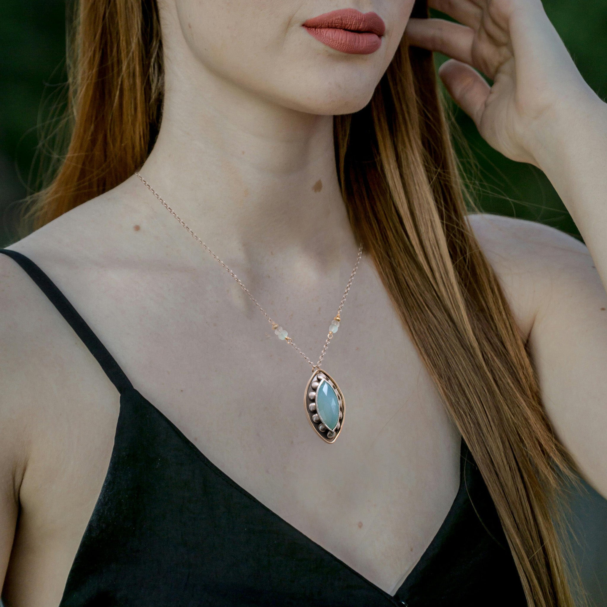 Seafoam Necklace - Necklaces