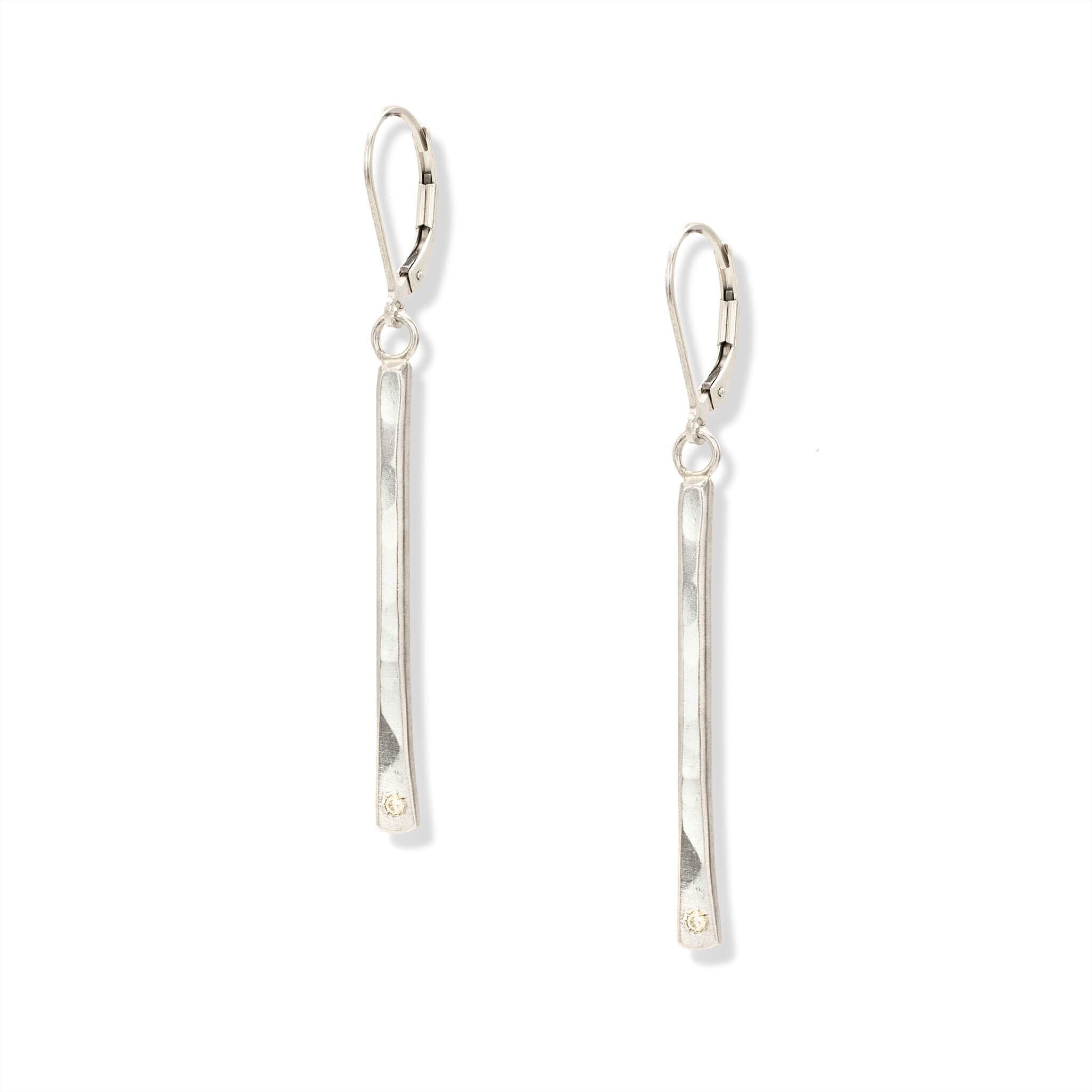 Shimmering Line Earrings - Earrings