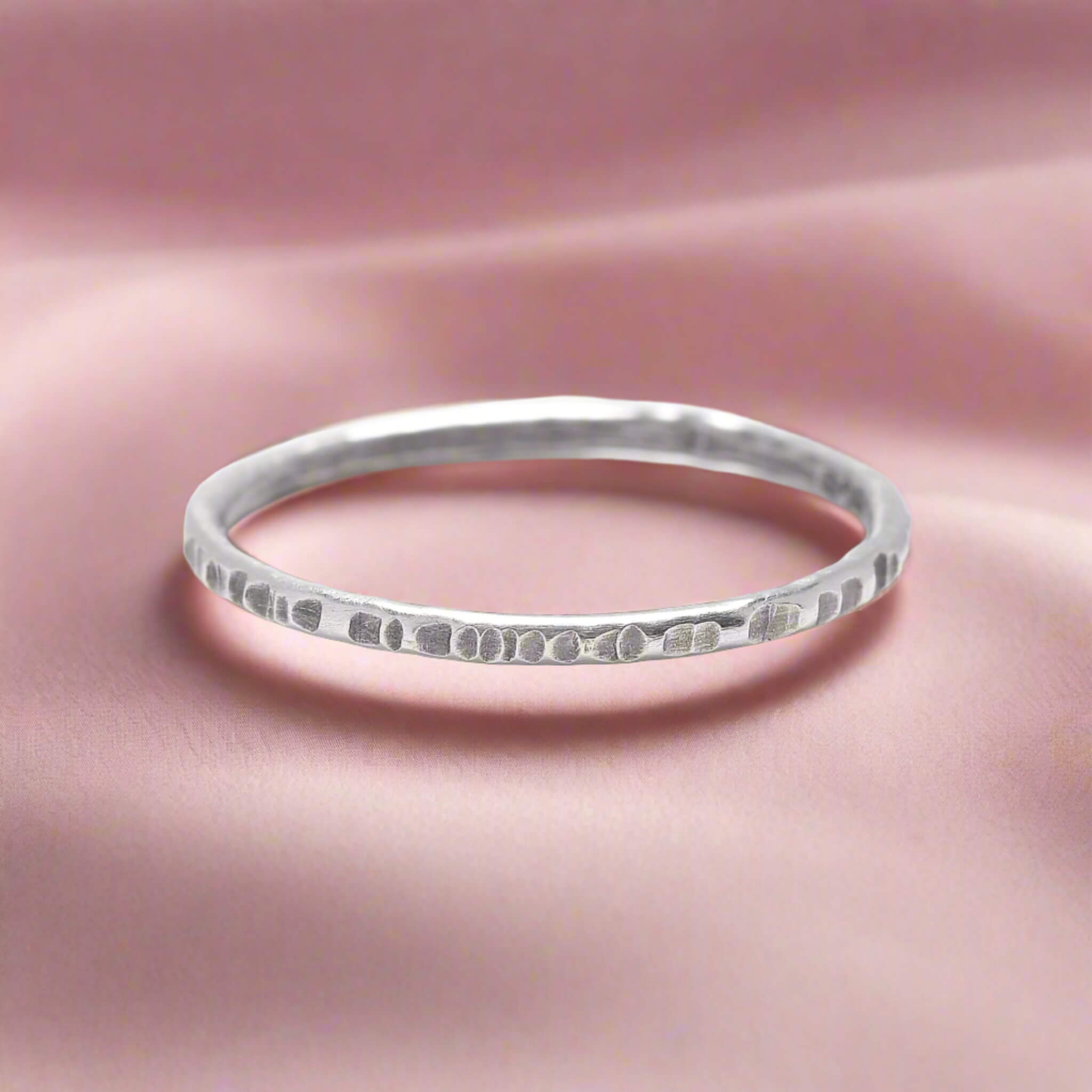 Sterling Lined Stacker - Rings