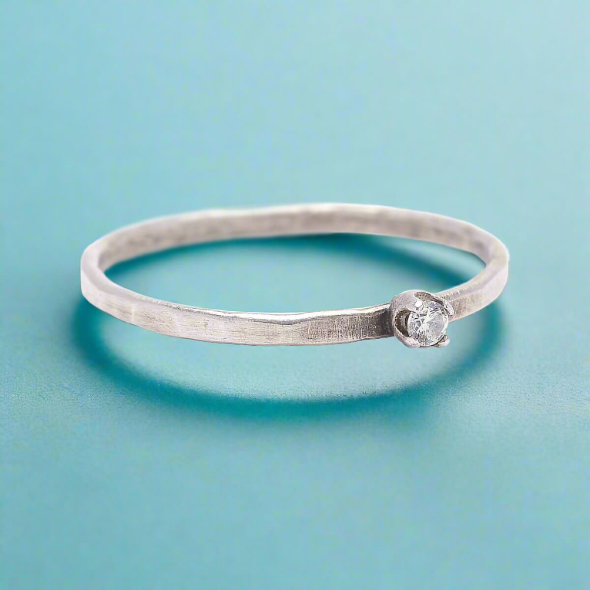 Sterling Sparkle Stacker - Rings