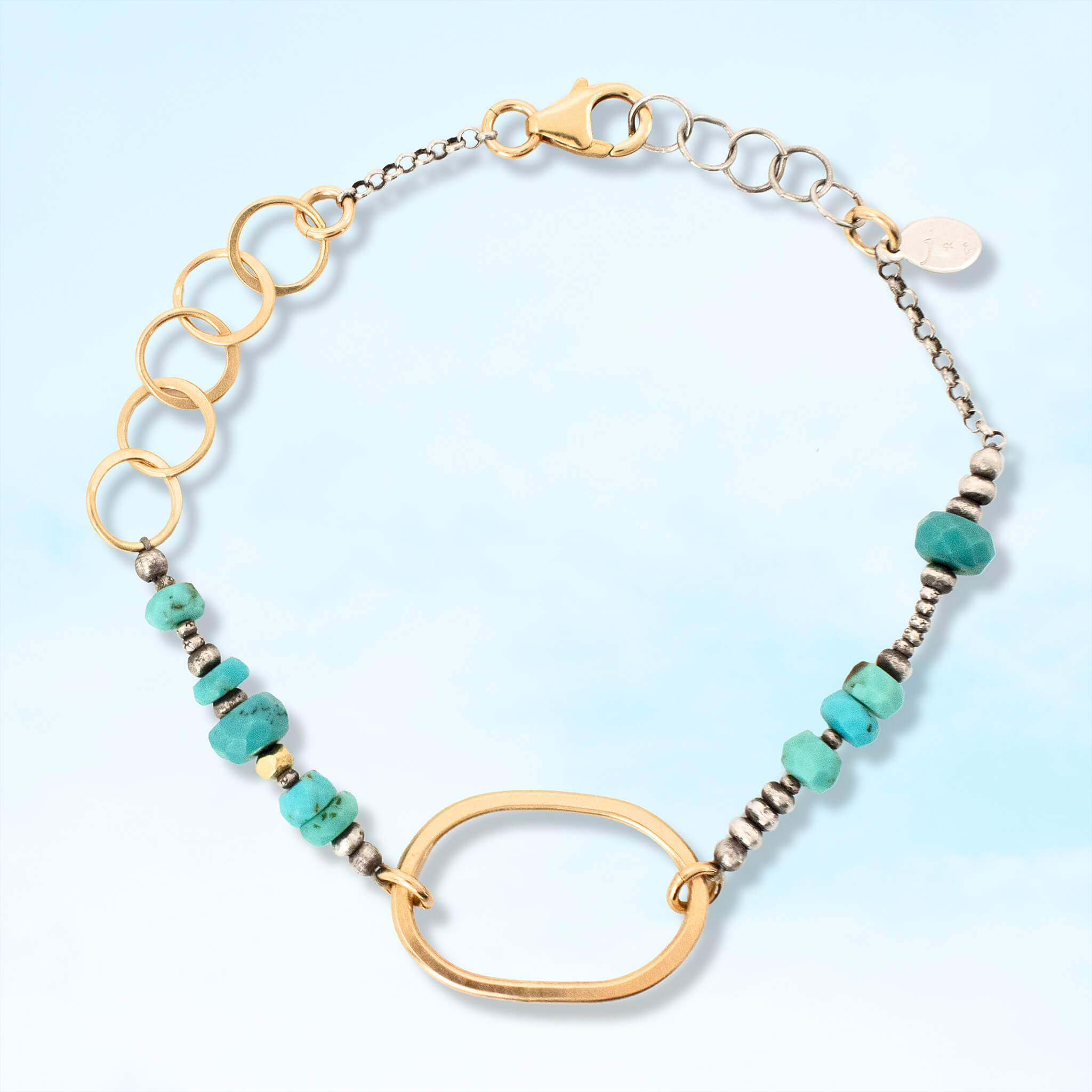 Turquoise Reflections Bracelet - Bracelets
