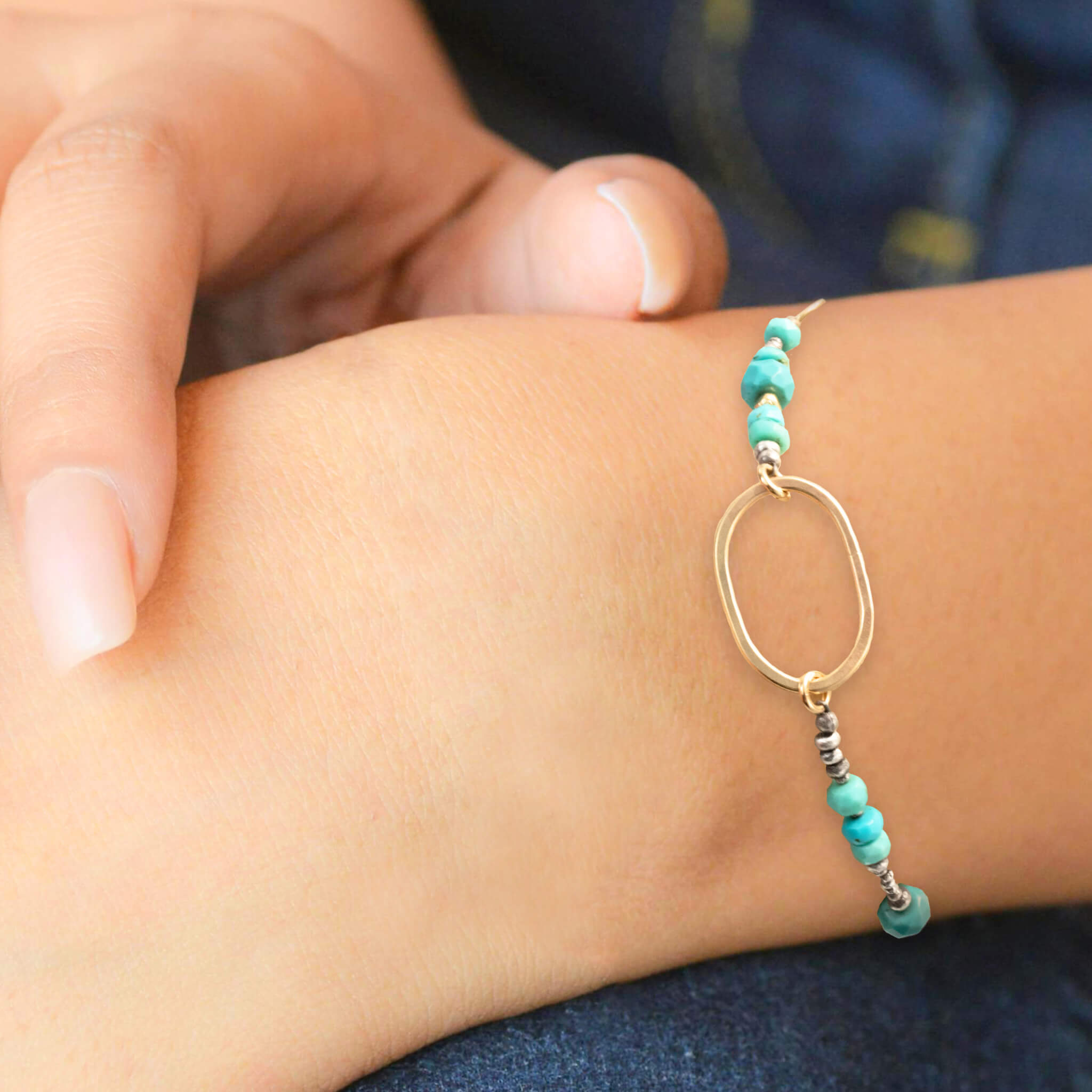 Turquoise Reflections Bracelet - Bracelets