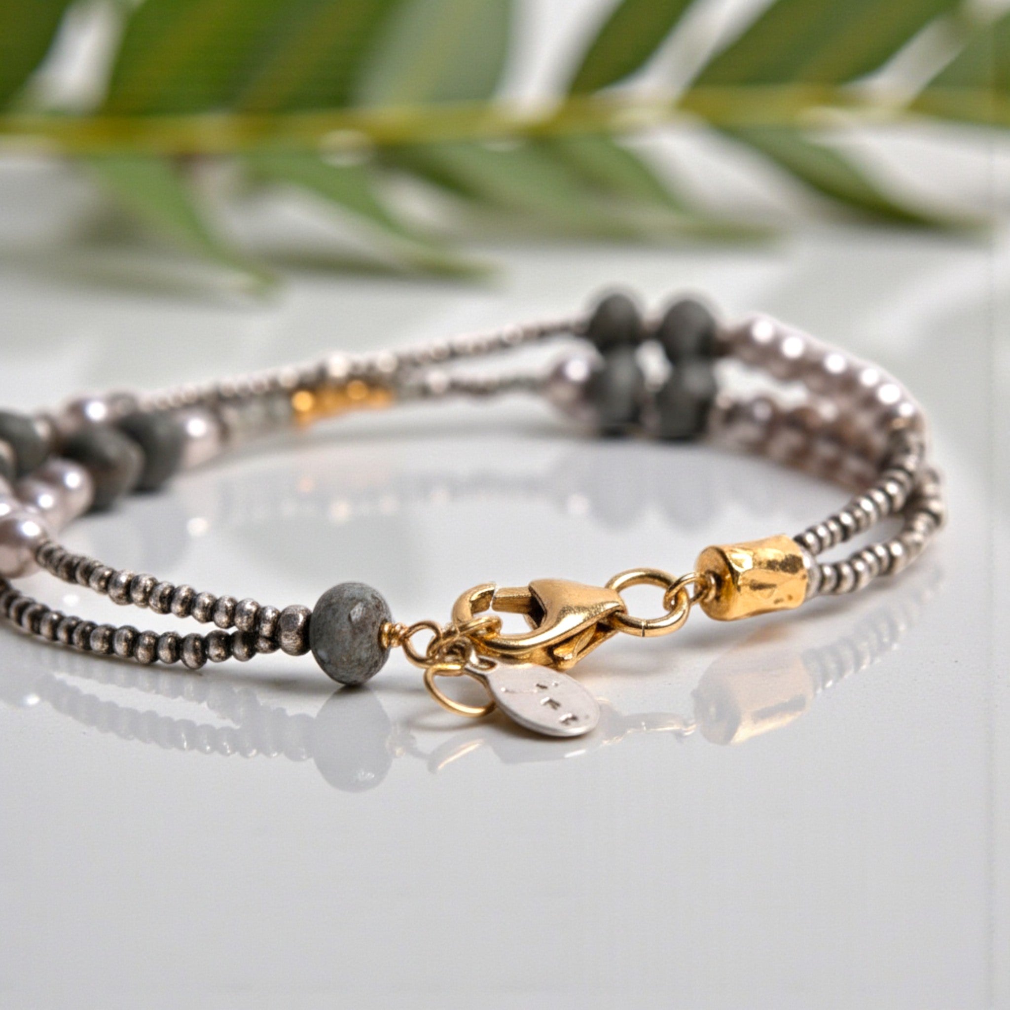 Whispered Secrets Double Strand Bracelet - Bracelets