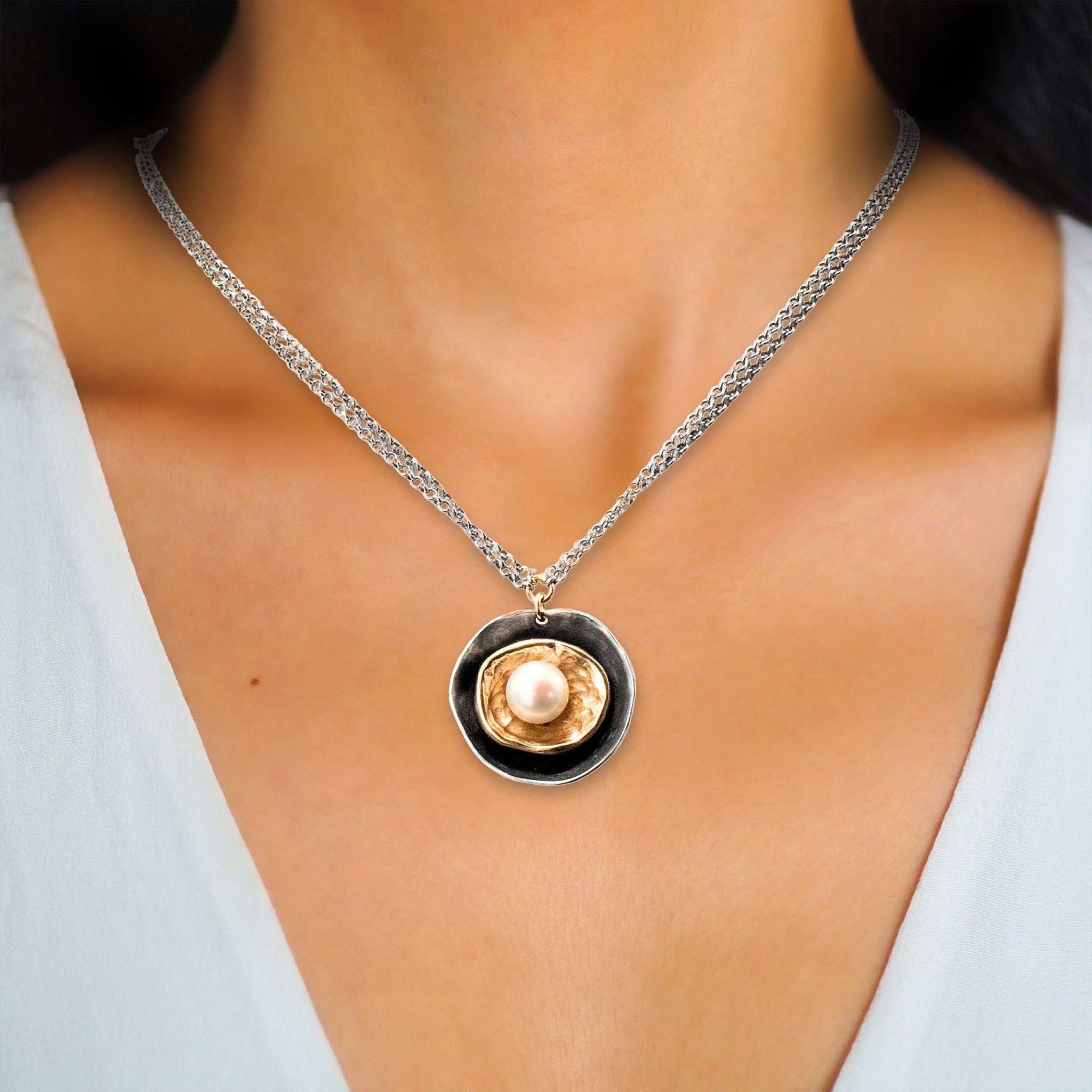 Moonlit Embrace Necklace - Necklaces