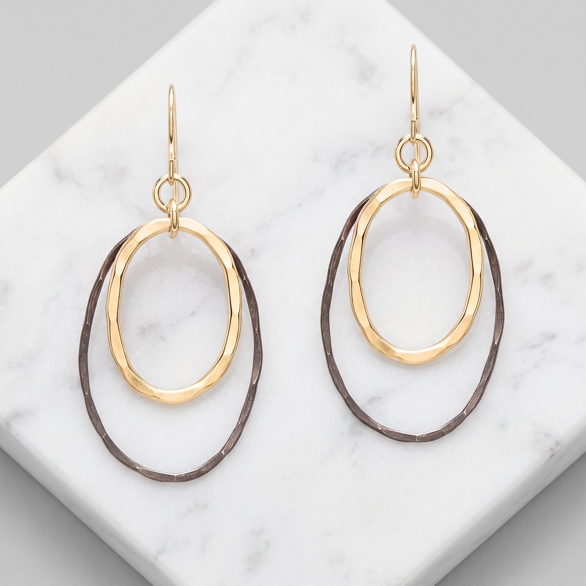 Golden Eclipse Earrings