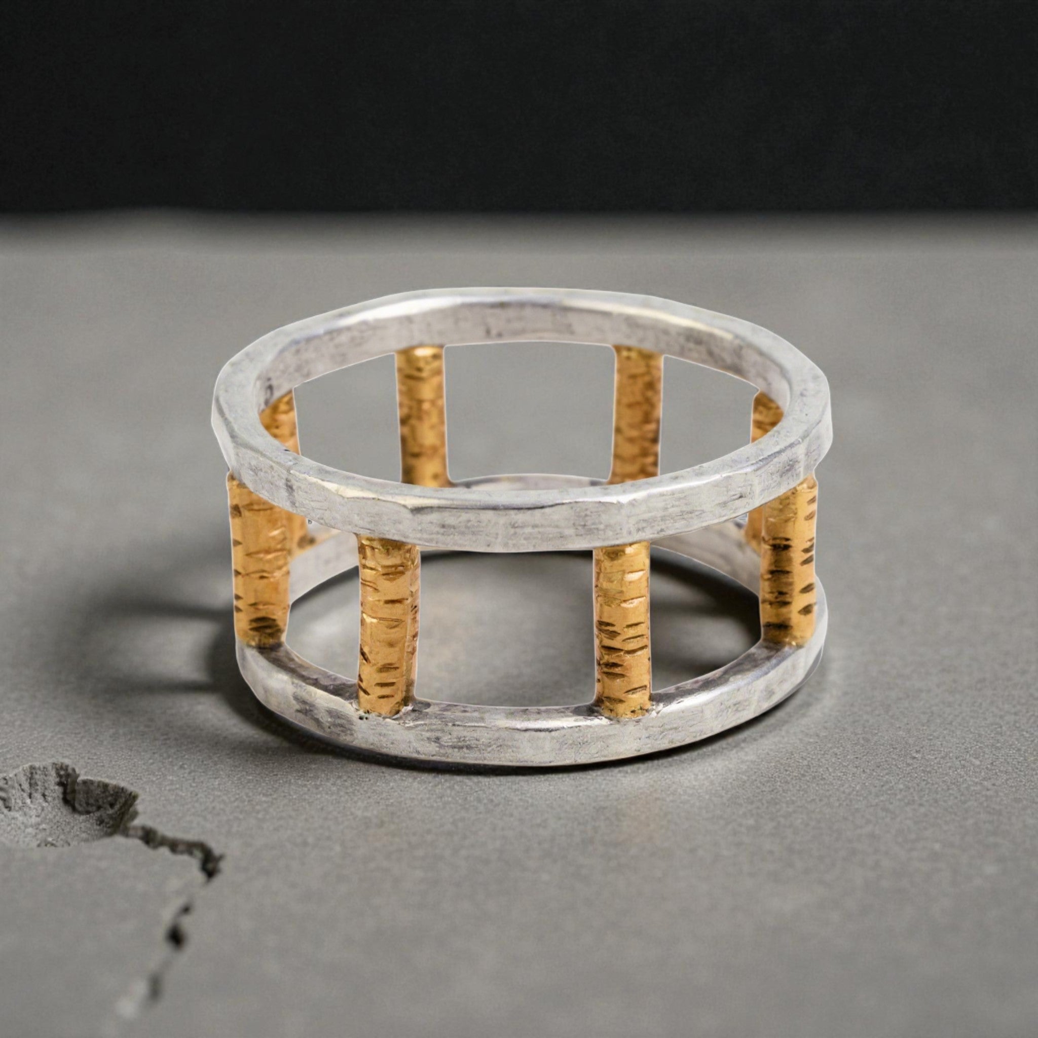 Architectural Bridge Ring - Rings