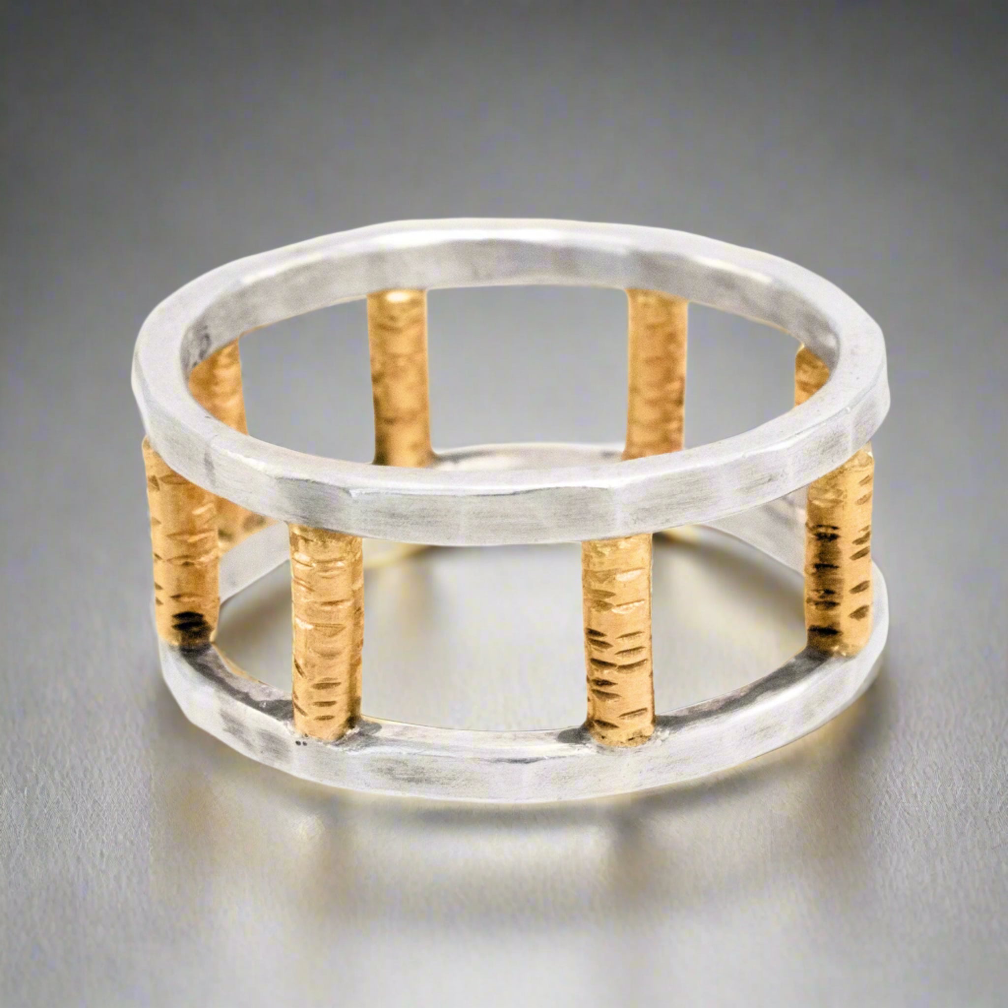 Architectural Bridge Ring - Rings